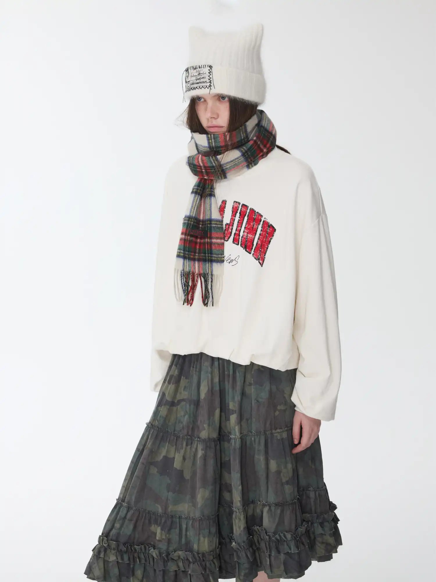 1Jinn Studio Bubble Hem Sweatshirt | Canton Collective