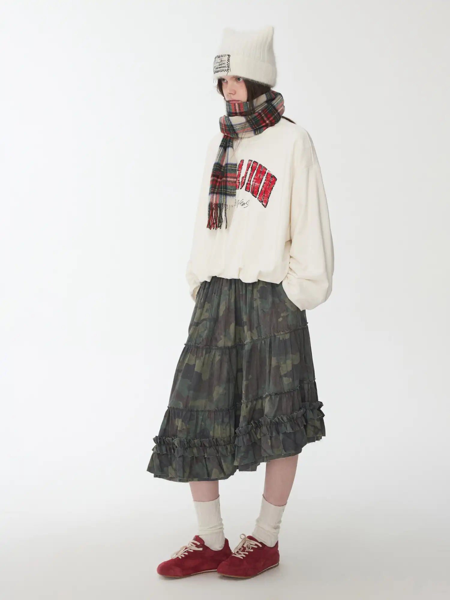 1Jinn Studio Bubble Hem Sweatshirt | Canton Collective