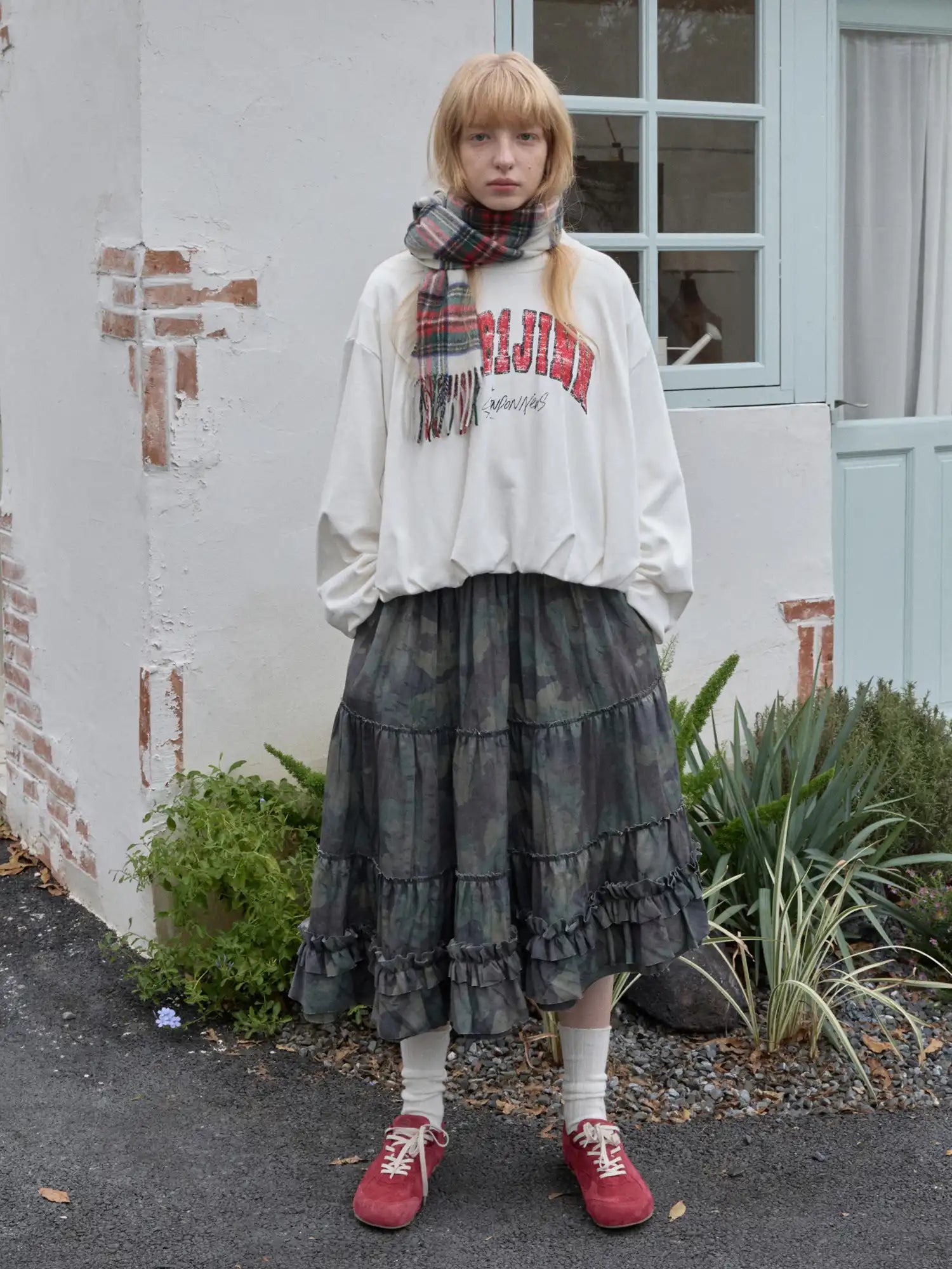 1Jinn Studio Bubble Hem Sweatshirt | Canton Collective