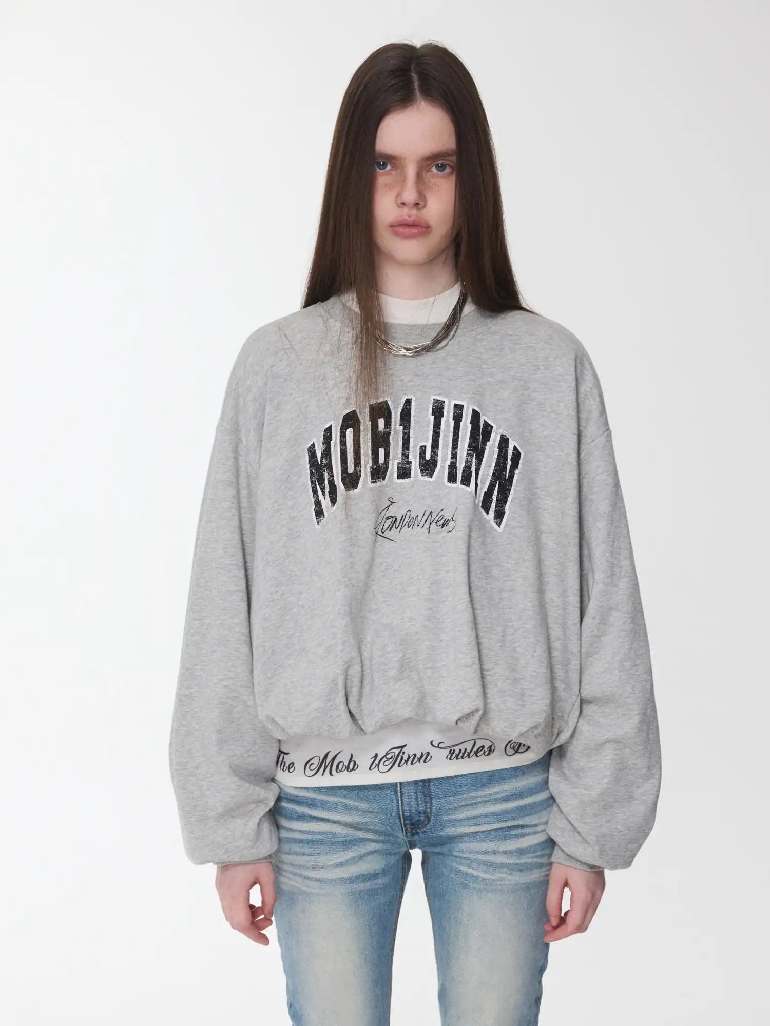 1Jinn Studio Bubble Hem Sweatshirt | Canton Collective
