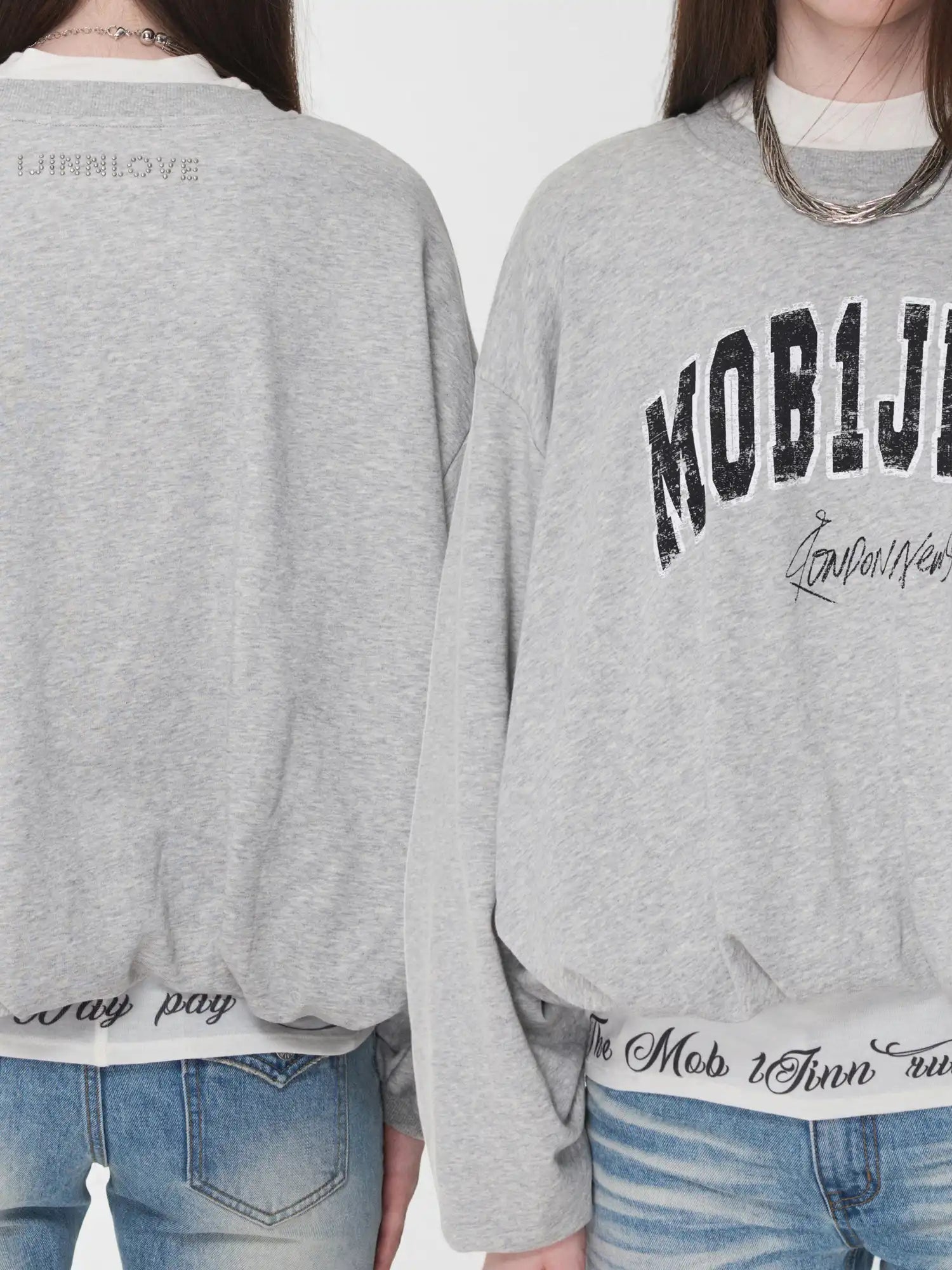 1Jinn Studio Bubble Hem Sweatshirt | Canton Collective