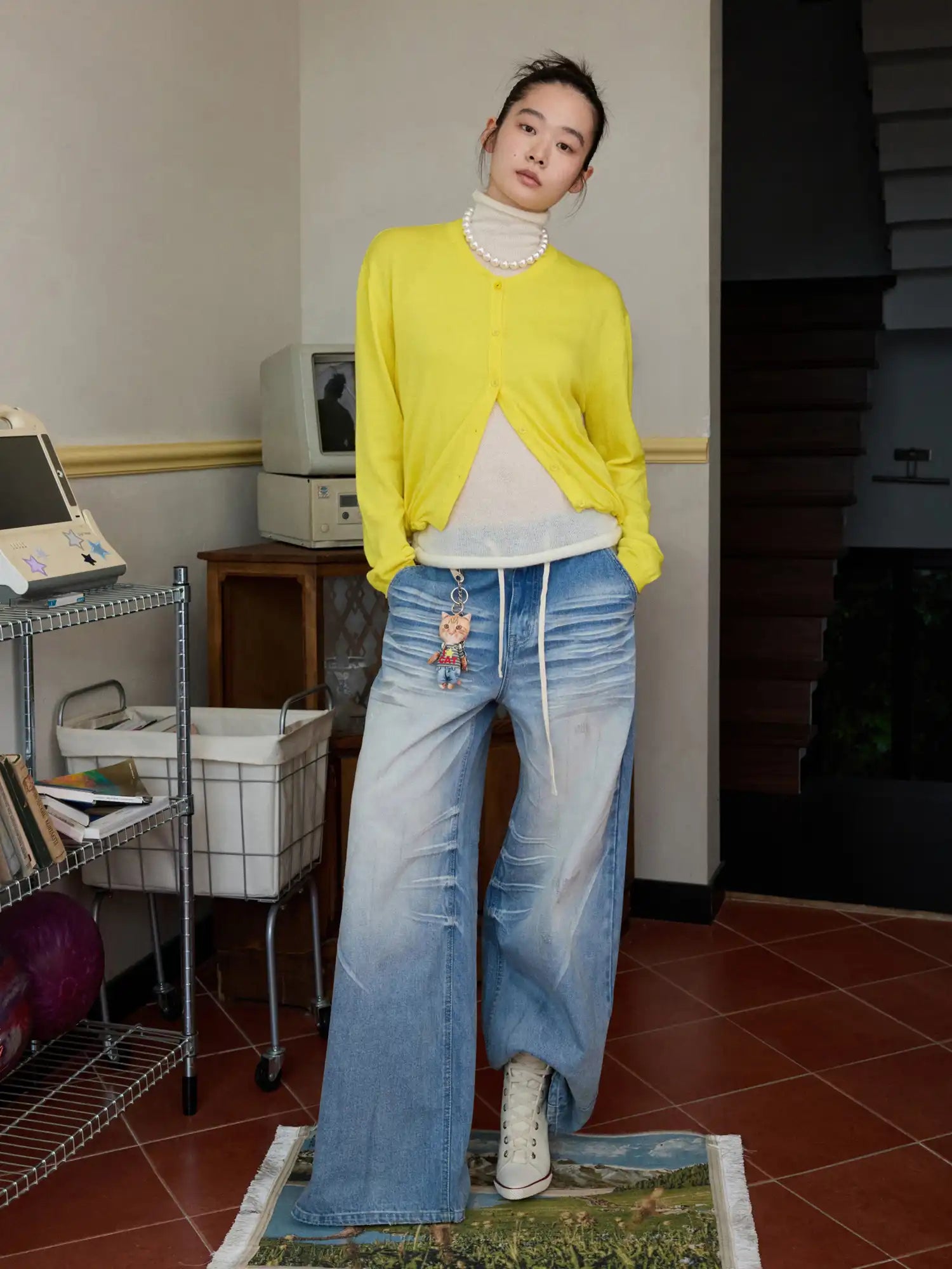 1Jinn Studio Bud Hem Cardigan | Canton Collective