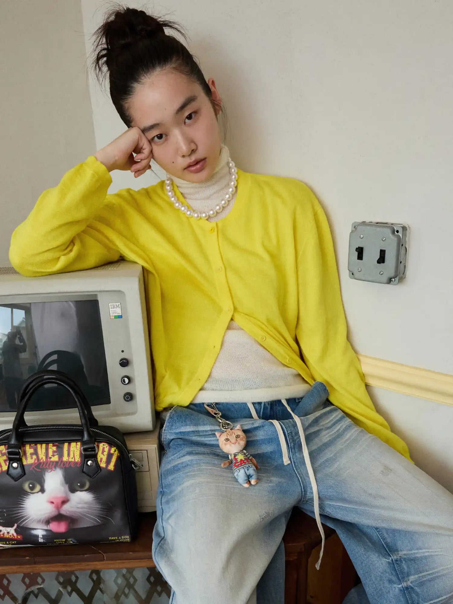 1Jinn Studio Bud Hem Cardigan | Canton Collective