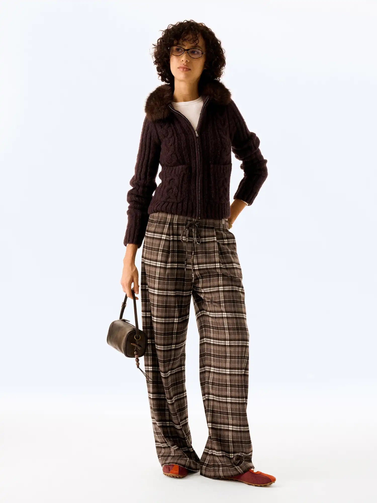 FirstFloor Cable Knit Wool Cardigan | Canton Collective