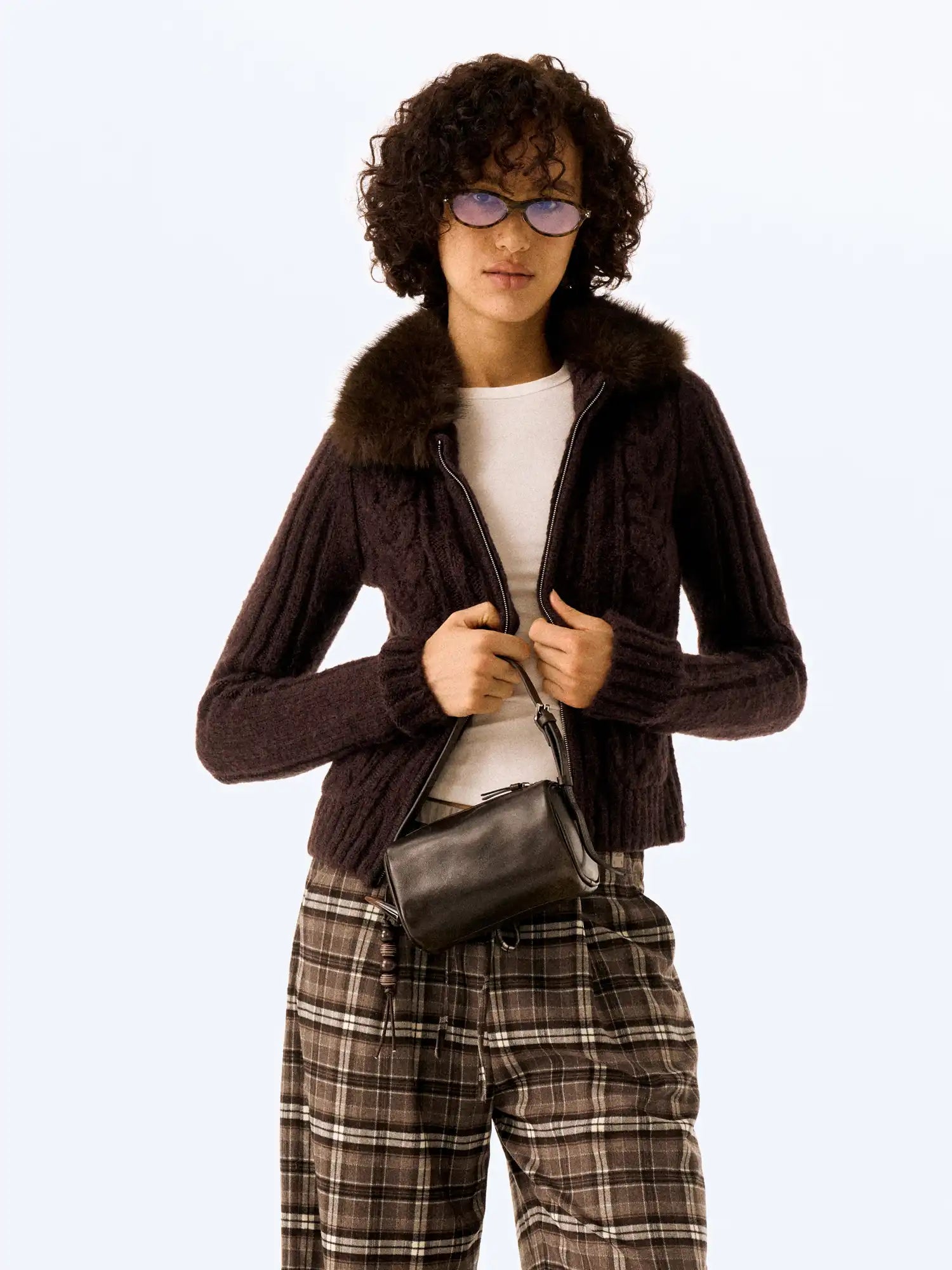 FirstFloor Cable Knit Wool Cardigan | Canton Collective