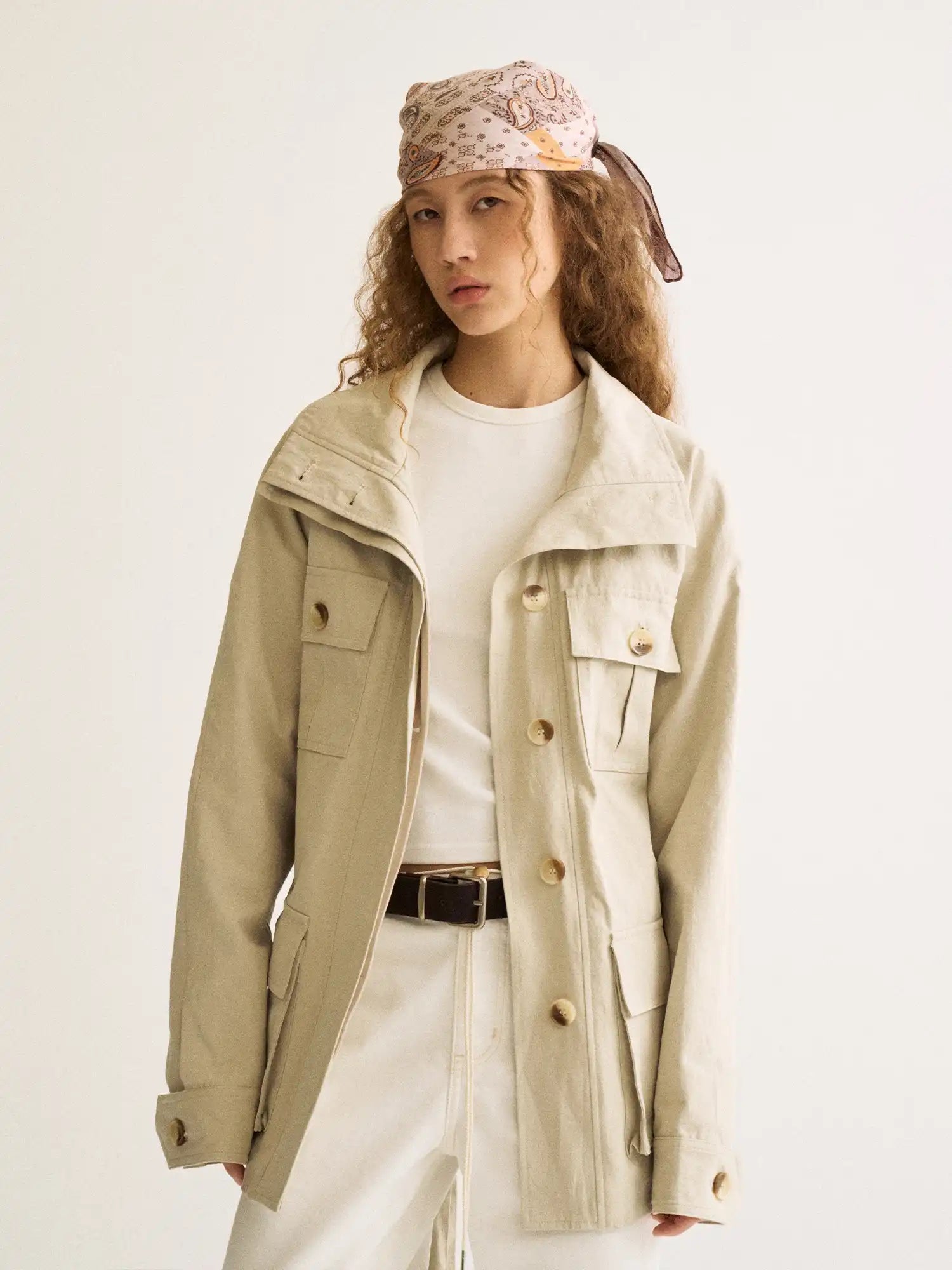 FirstFloor Cargo Pocket Trench | Canton Collective