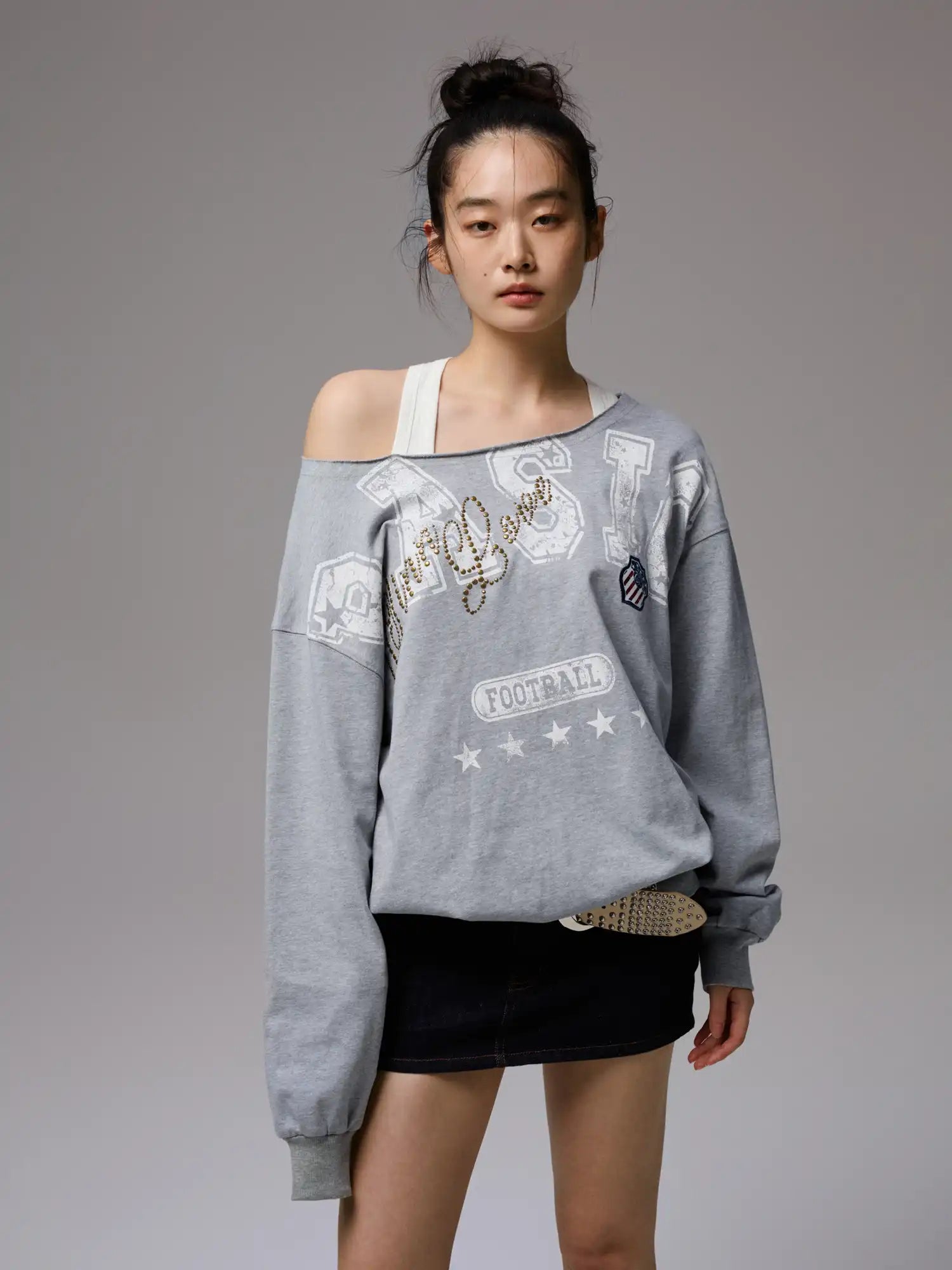 1Jinn Studio Collegiate Letter Sweatshirt | Canton Collective