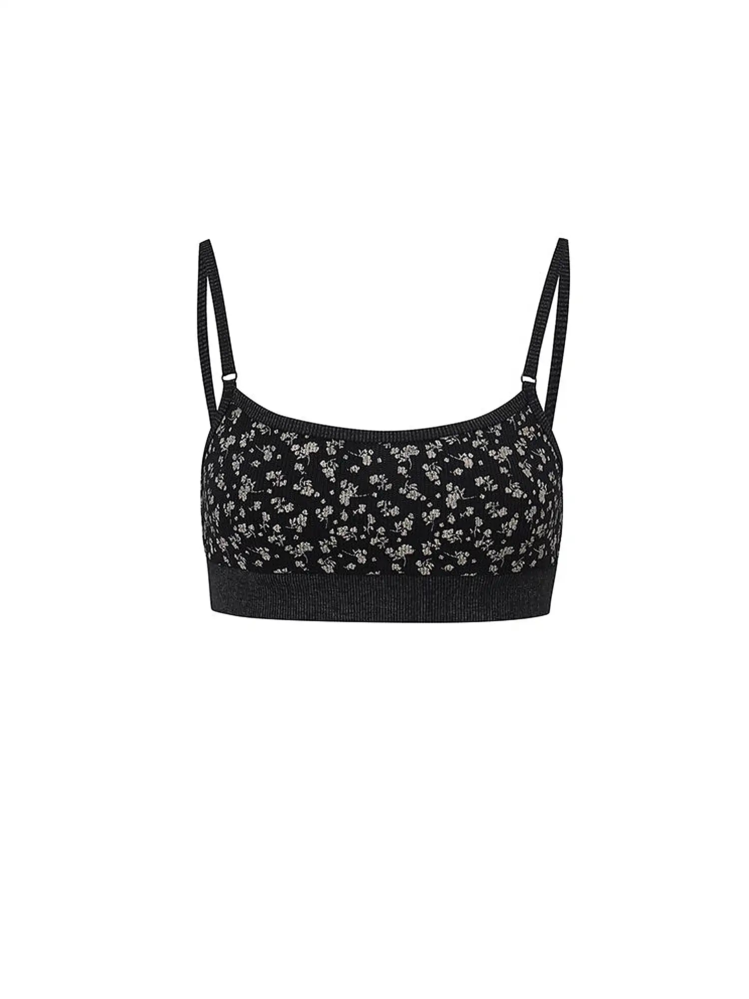 Deleteex Comfort Knit Bralette Micro Top | Canton Collective