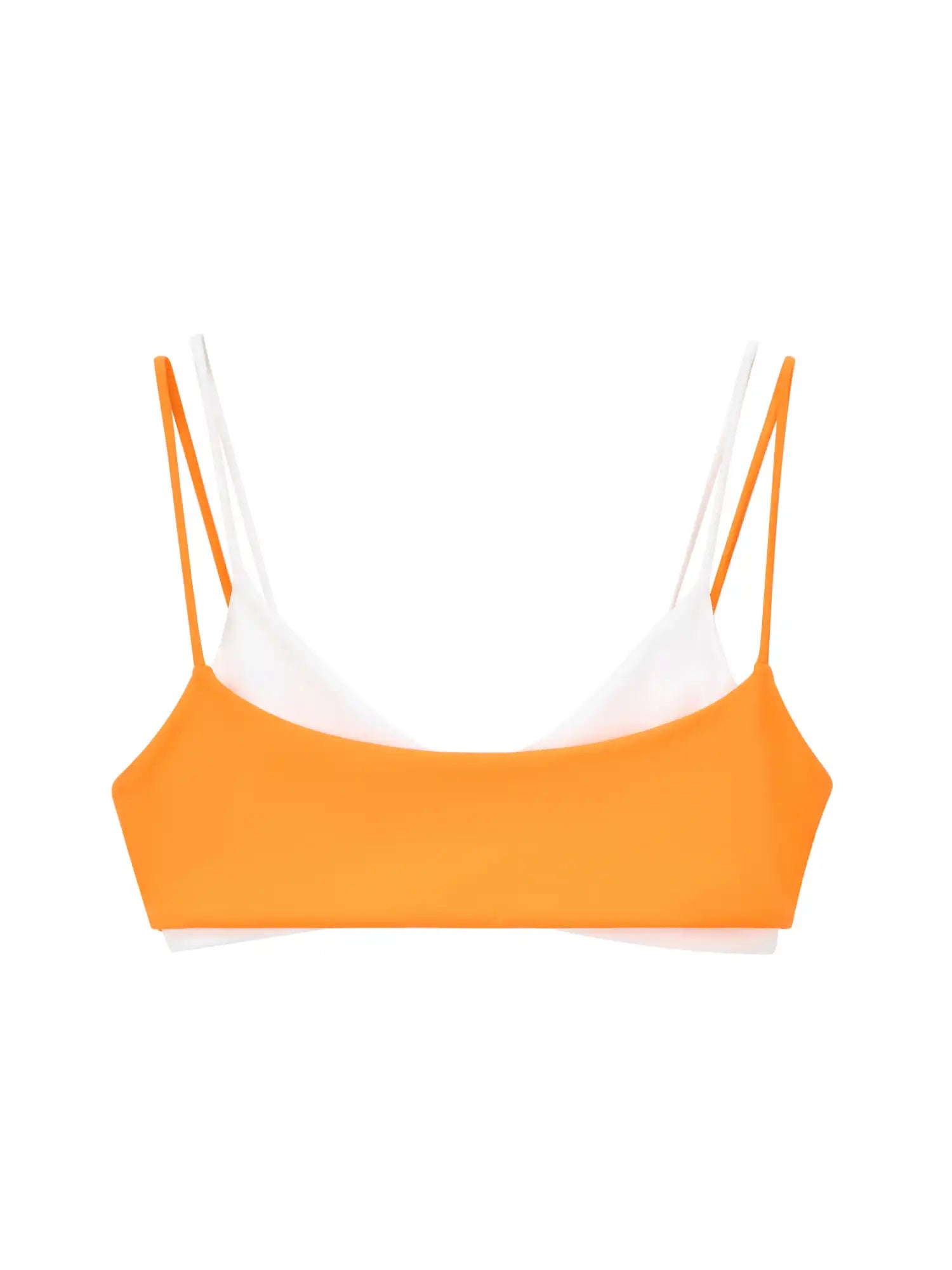 Ayo Contrast Double Layered Bralette | Canton Collective