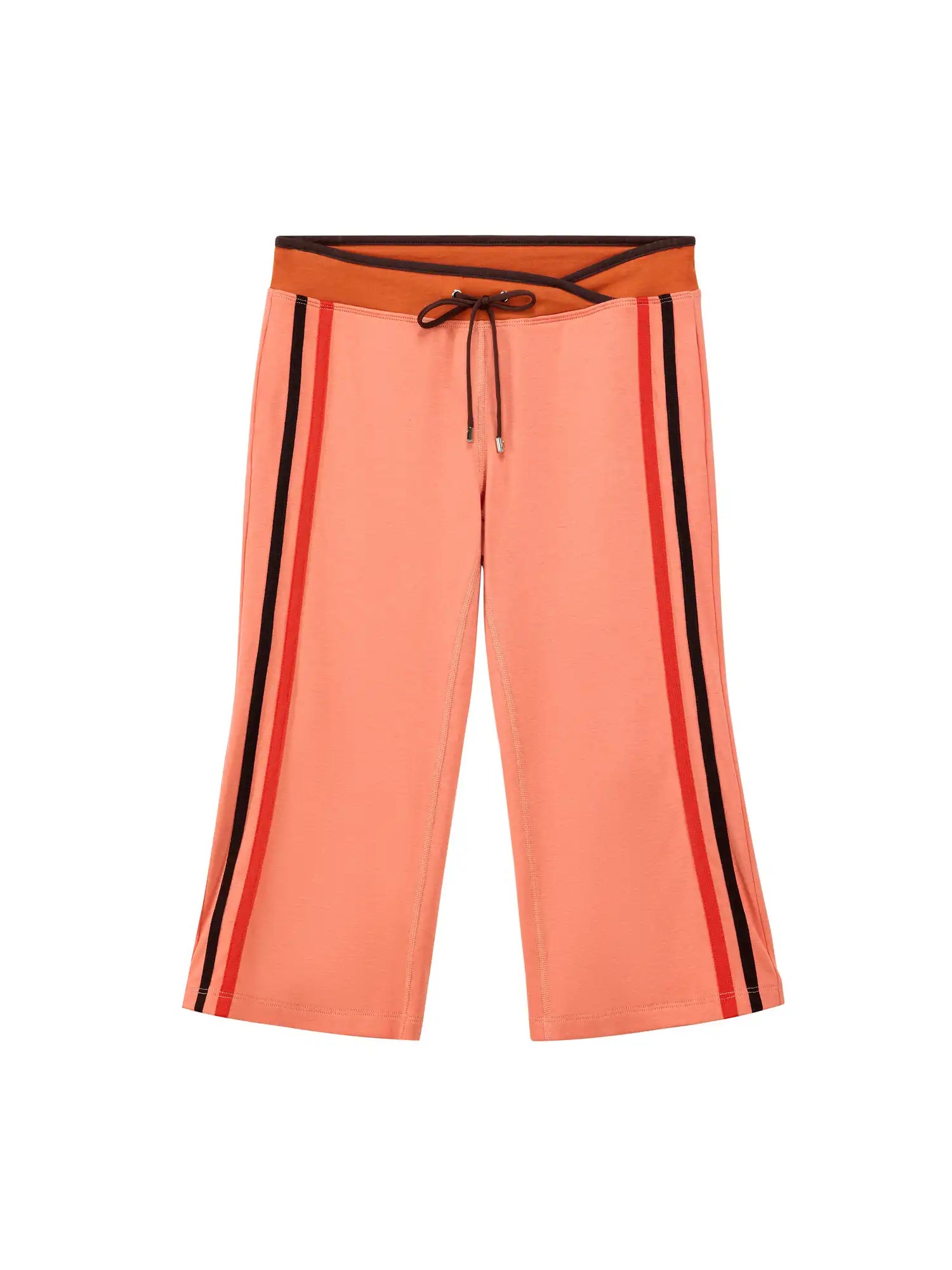 Ayo Contrast Stripe Flare Capri Pants | Canton Collective