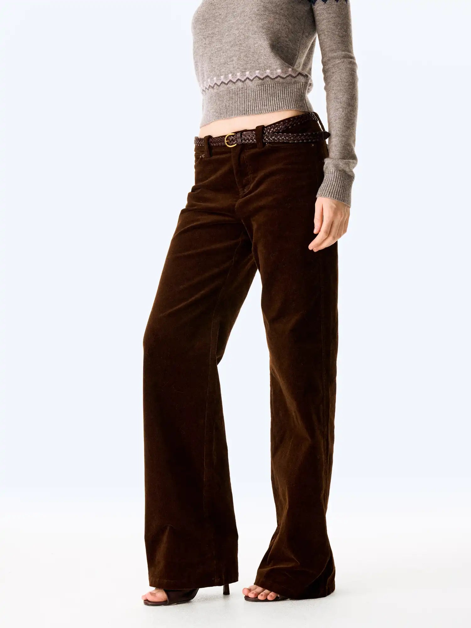 FIRST FLOOR Corduroy Low-Rise Pants | Canton Collective