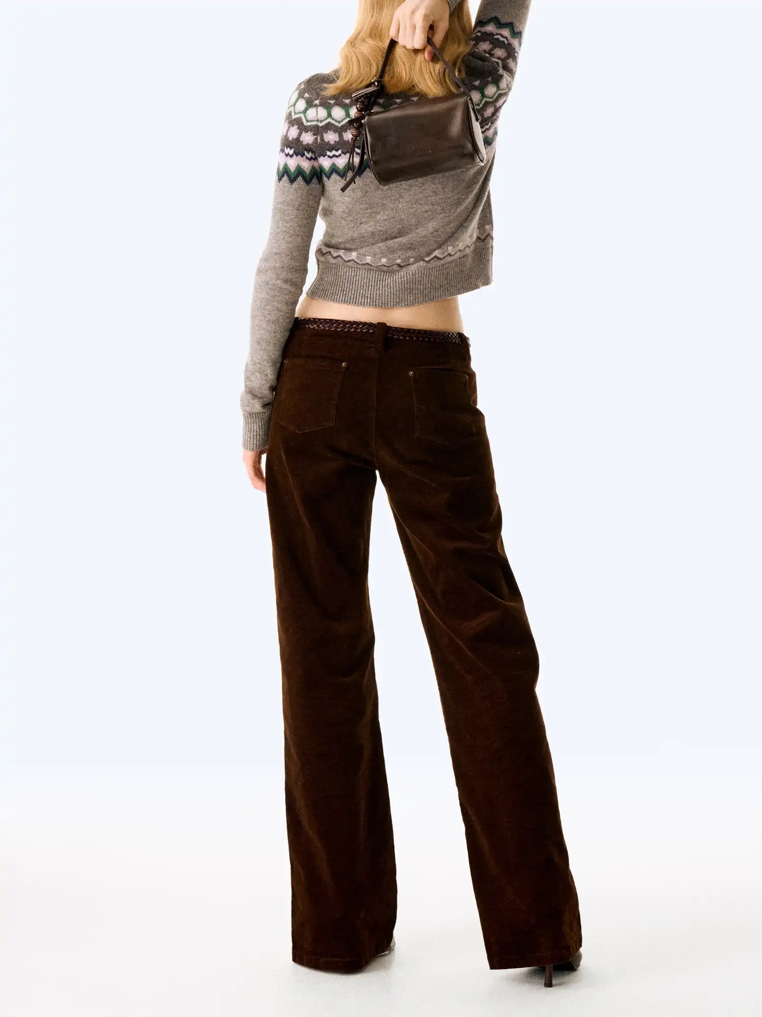 FIRST FLOOR Corduroy Low-Rise Pants | Canton Collective