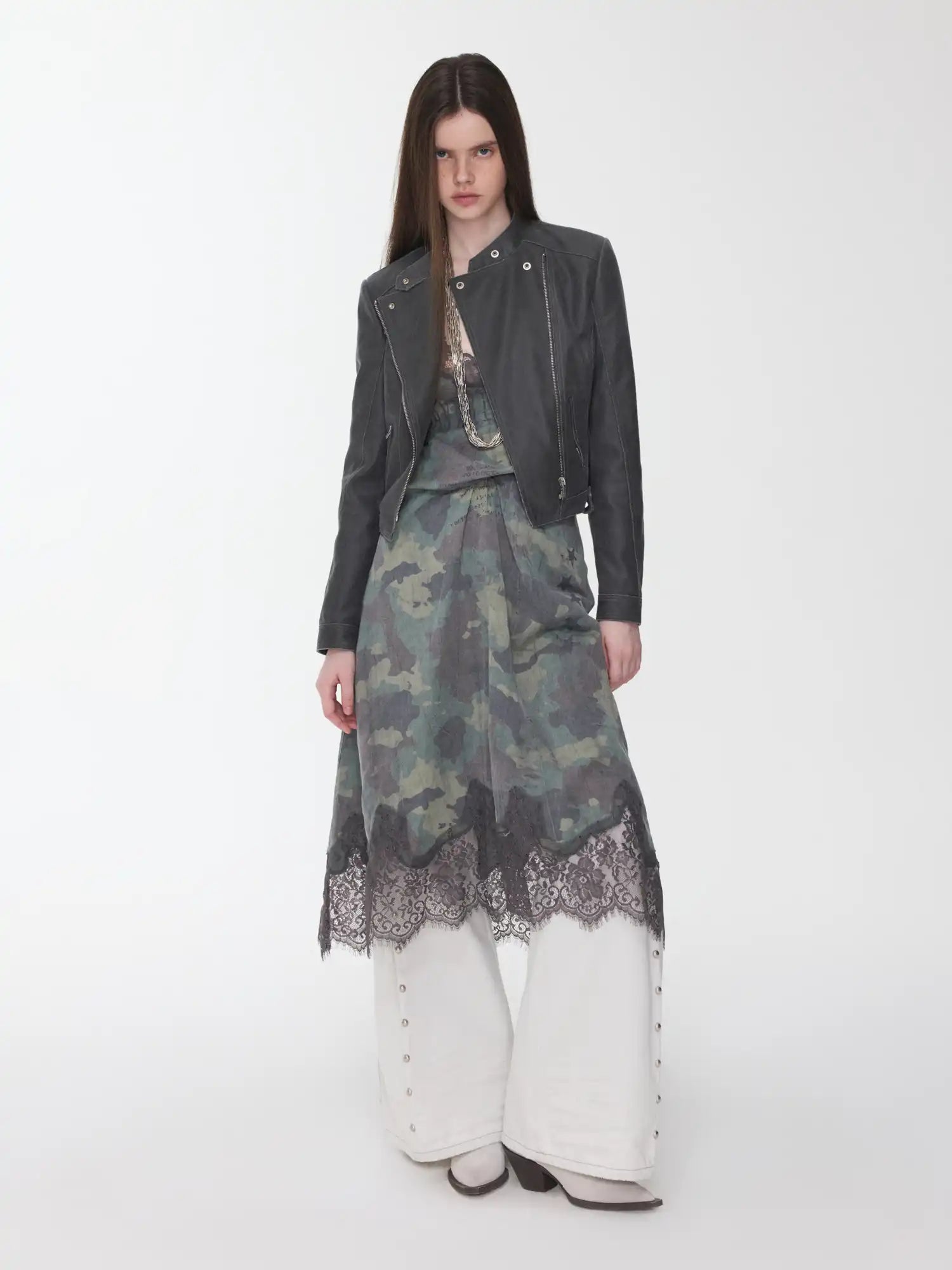 1Jinn Studio Crackle Motorcycle Jacket | Canton Collective