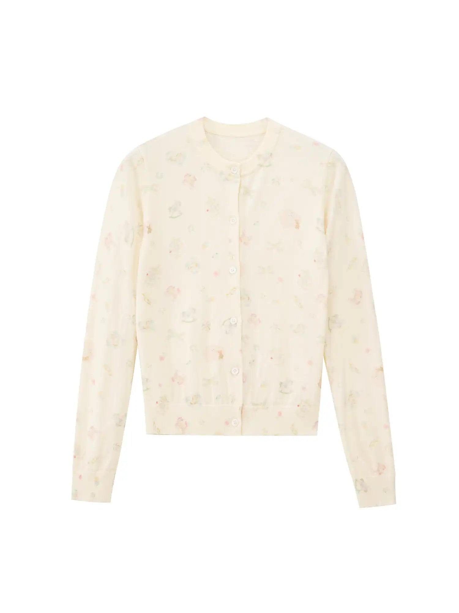 Ayo Cream Knit Cropped Cardigan | Canton Collective