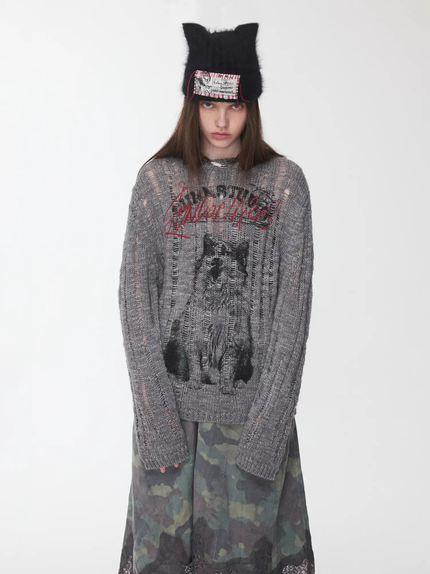 1Jinn Studio Critter Openwork Sweater | Canton Collective