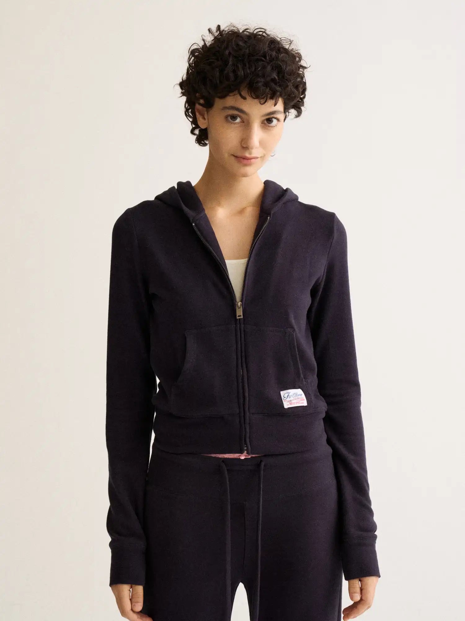 FirstFloor Cropped Fleece Sweatshirt | Canton Collective
