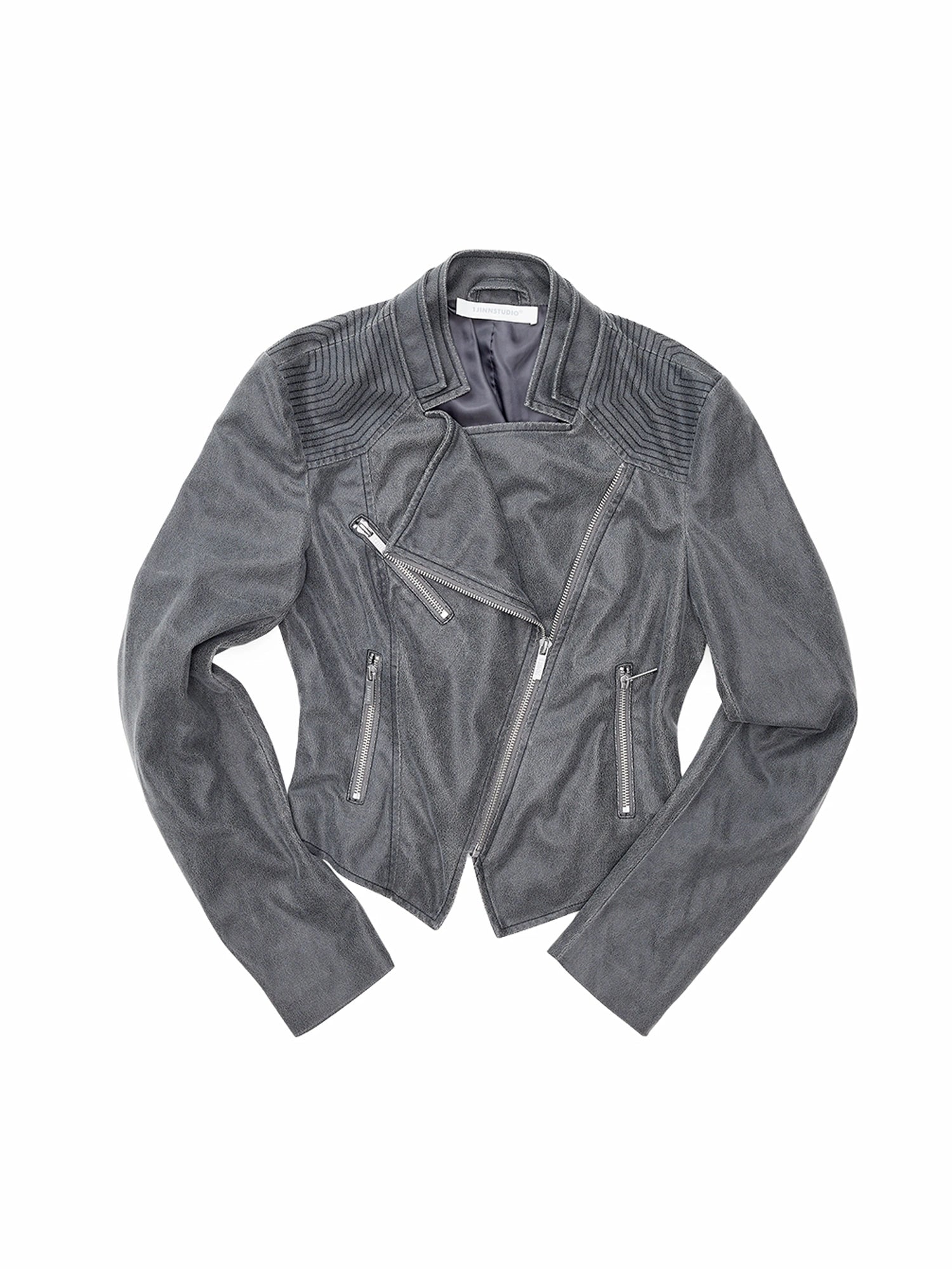 1Jinn Studio Cropped Vintage Leather Jacket | Canton Collective
