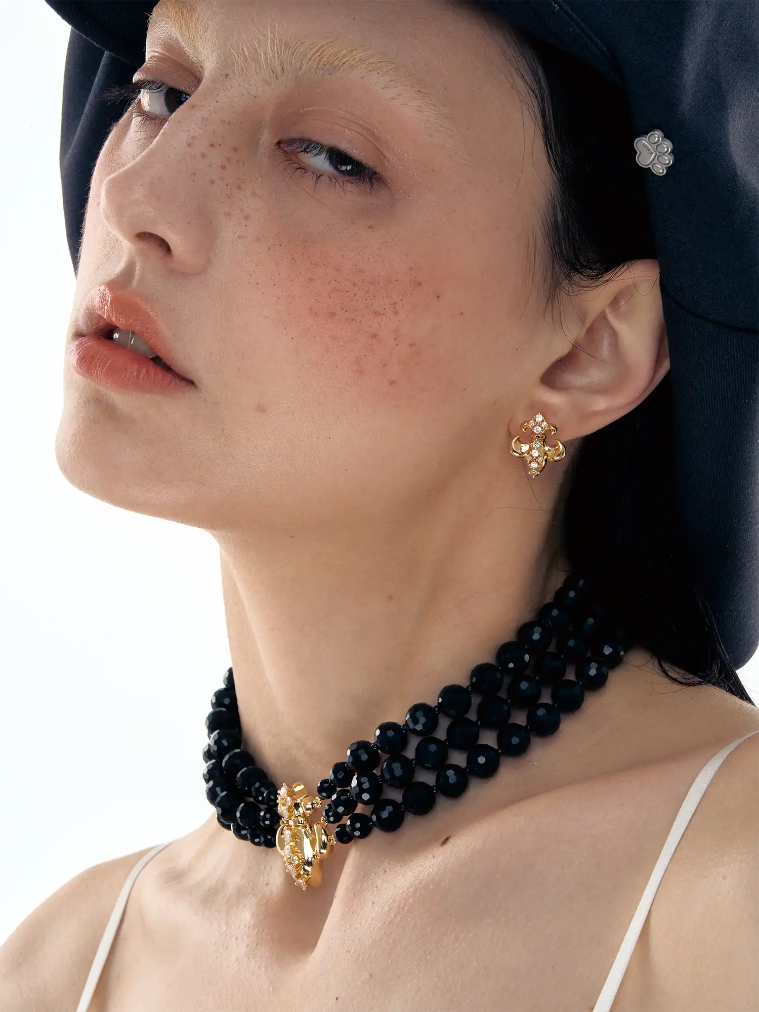 1Jinn M2M Crystal Bloom Stud Earrings | Canton Collective