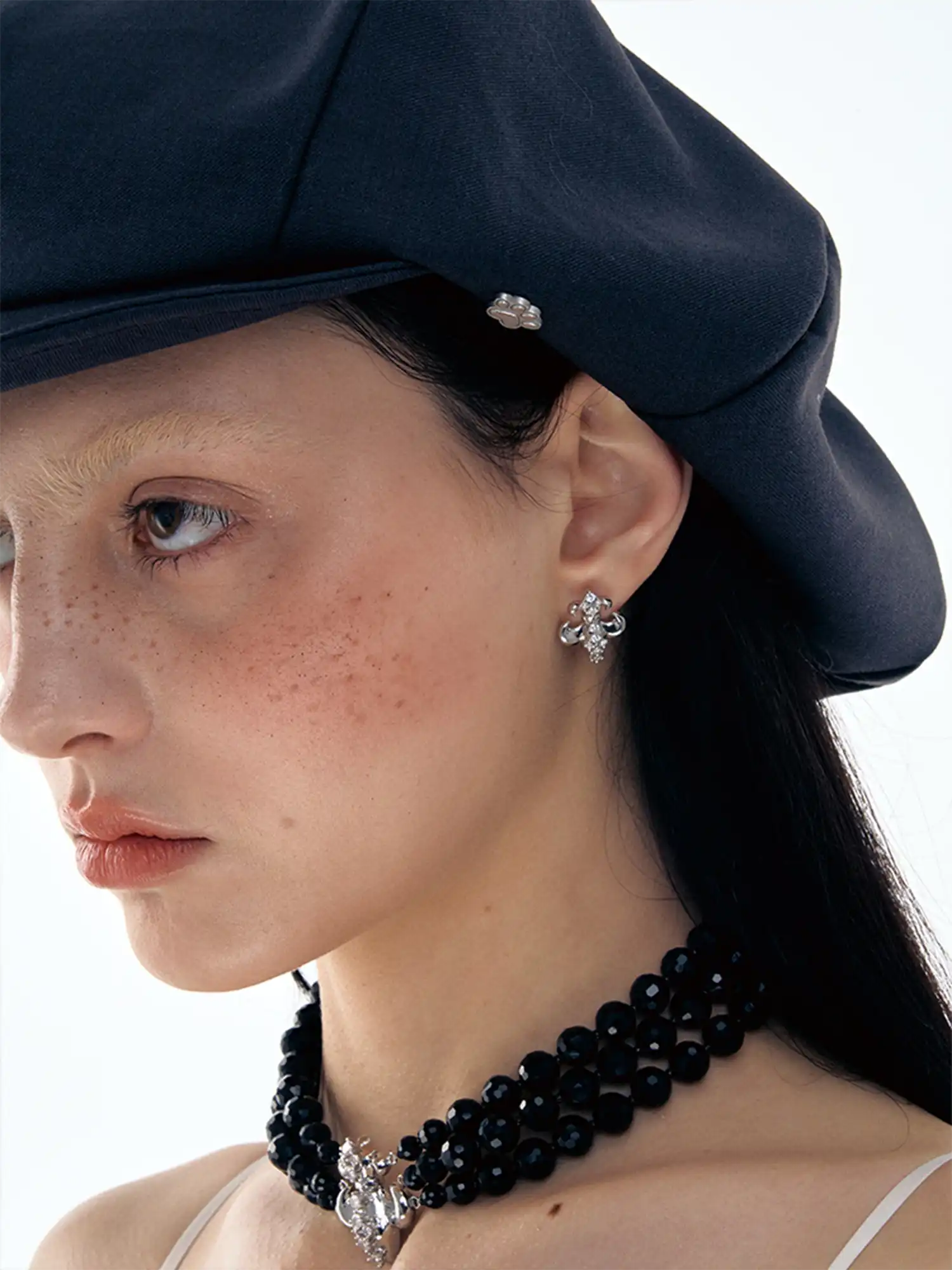 1Jinn M2M Crystal Bloom Stud Earrings | Canton Collective