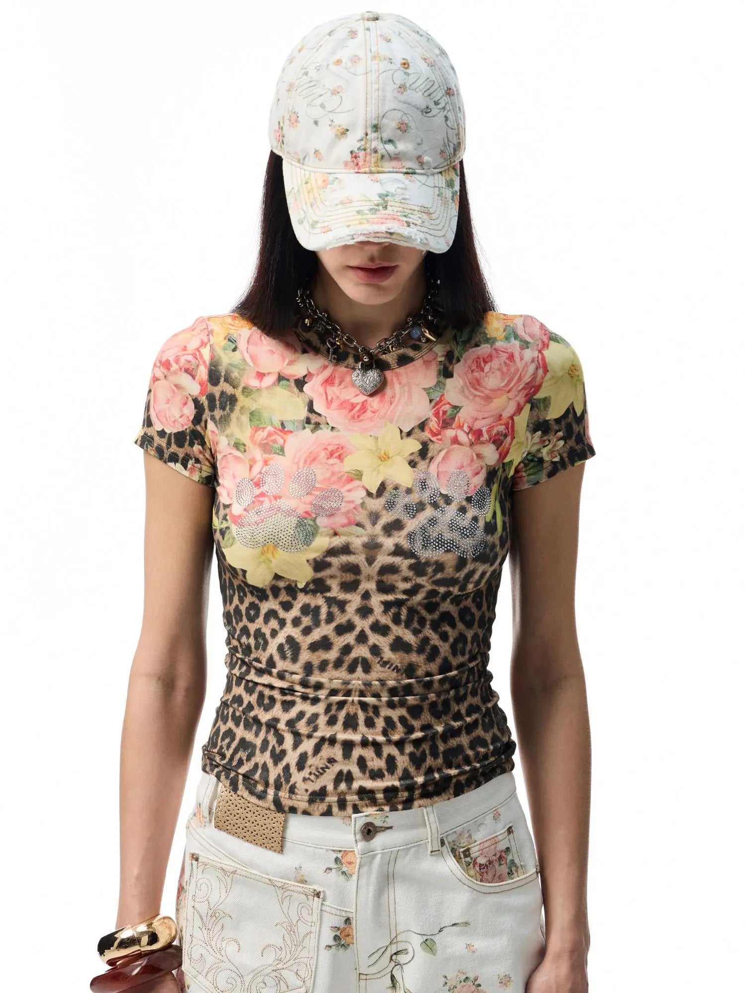 1Jinn Studio Crystallized Petals Tee | Canton Collective