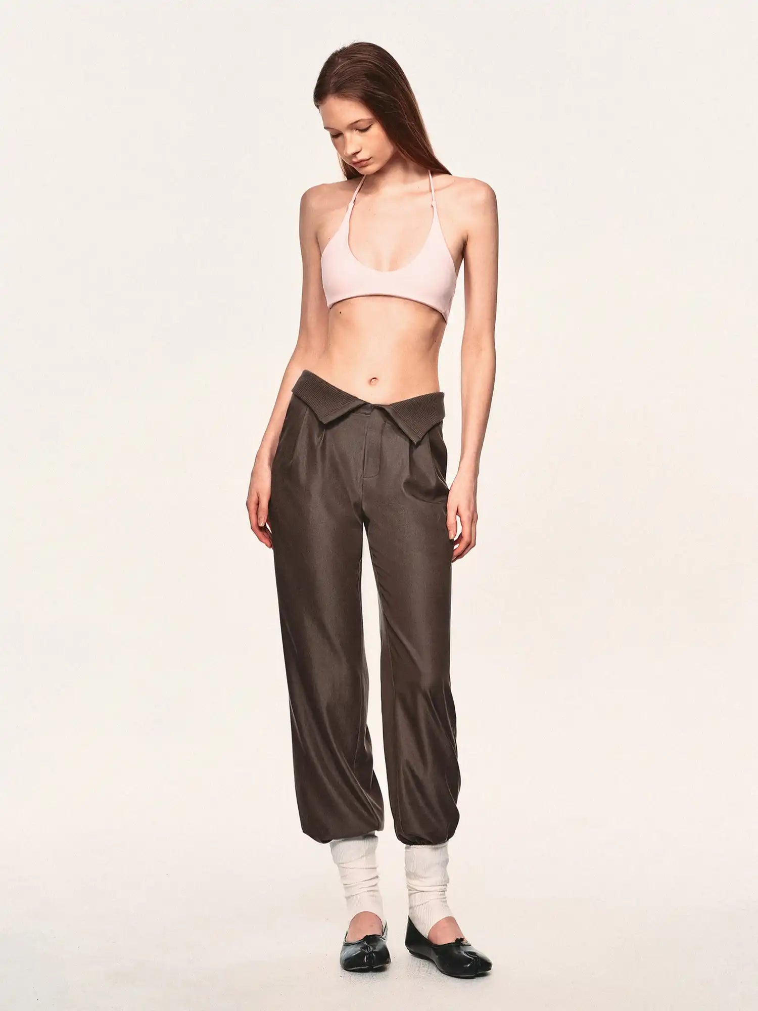 Ayo Deep U Neck Halter Bralette | Canton Collective