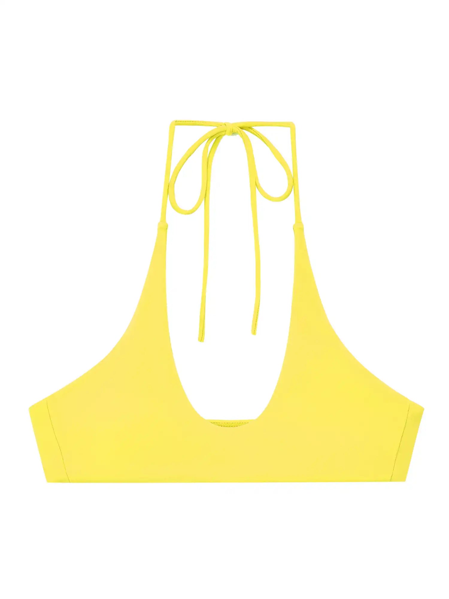 Ayo Deep U Neck Halter Bralette | Canton Collective