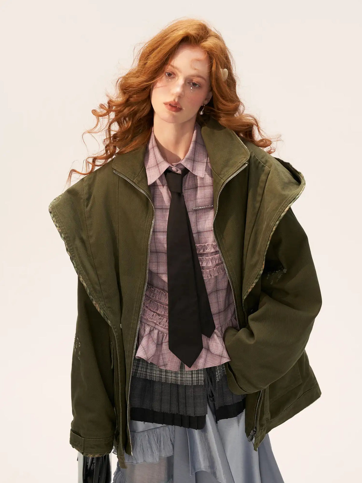 MAMC Distressed Canvas Hooded Barn Jacket | Canton Collective