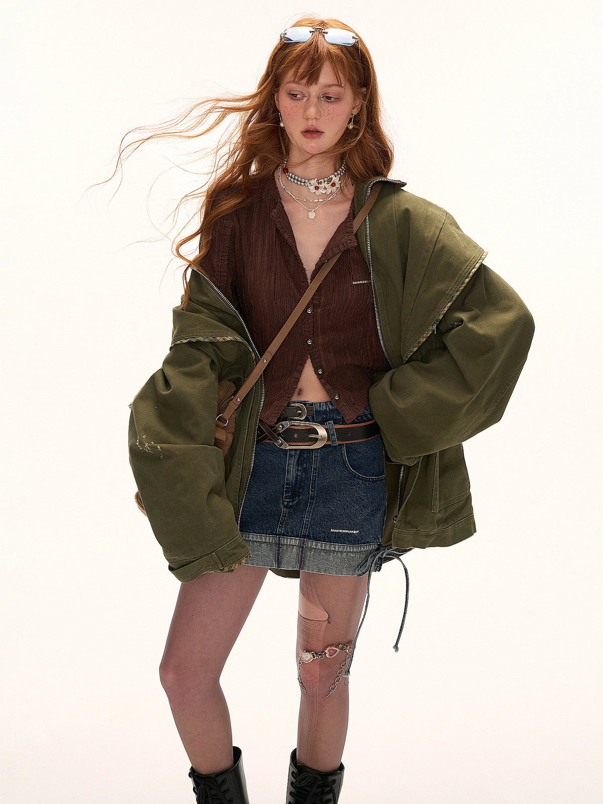 MAMC Distressed Canvas Hooded Barn Jacket | Canton Collective