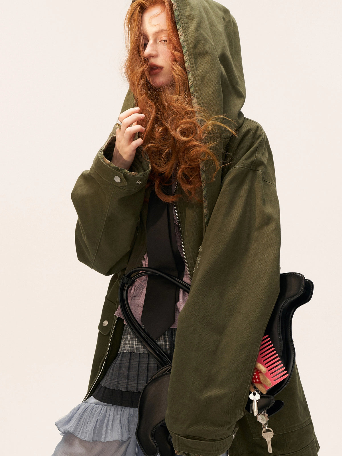 MAMC Distressed Canvas Hooded Barn Jacket | Canton Collective