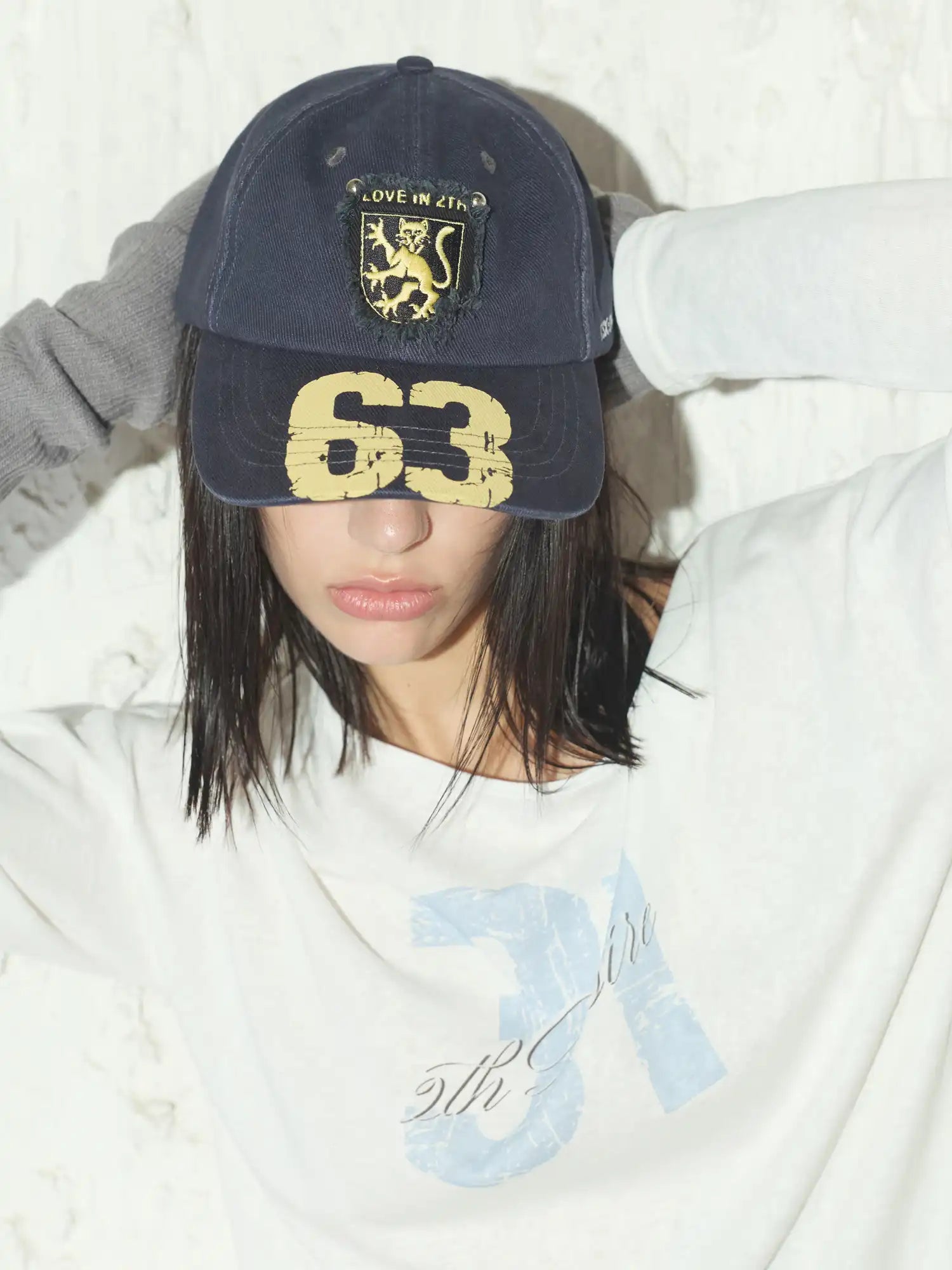 2th Desire Distressed Embroidery Cap | Canton Collective