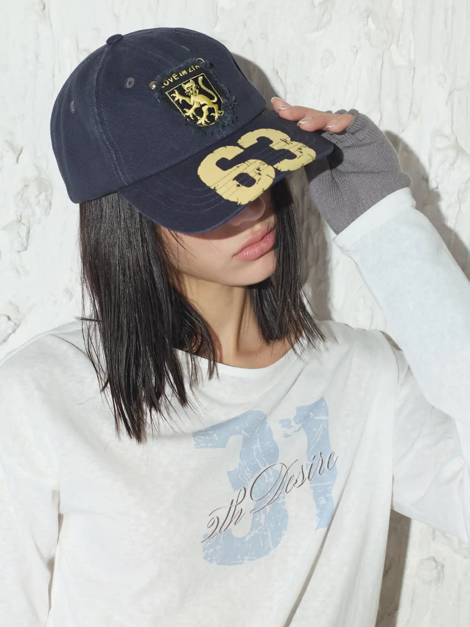 2th Desire Distressed Embroidery Cap | Canton Collective