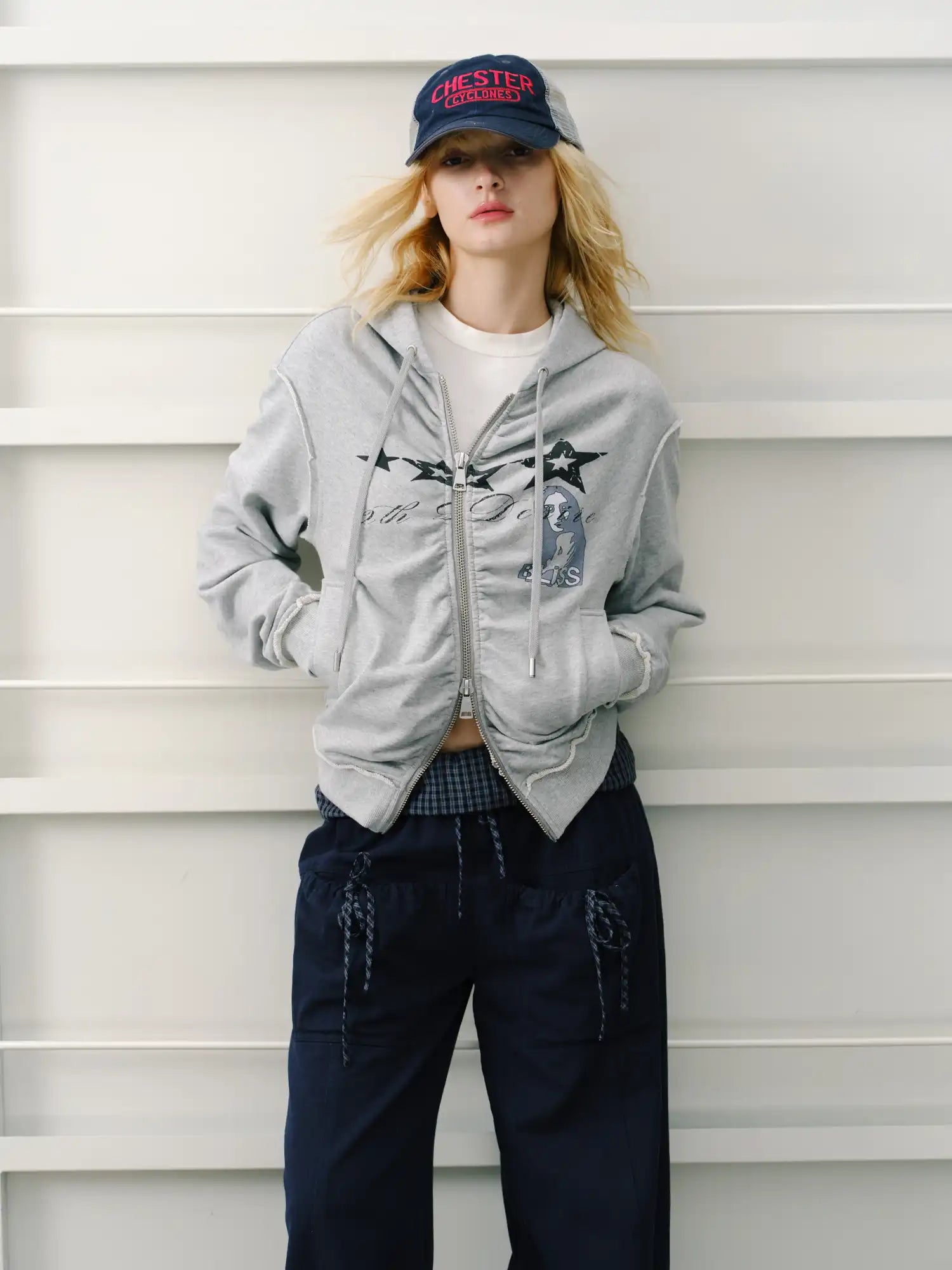 2th Desire Distressed Punk Hooded Jacket | Canton Collective