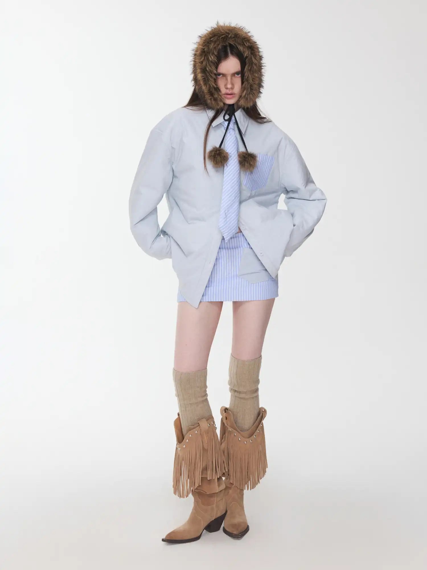 1Jinn Studio Double-Sided Fur Earmuffs | Canton Collective