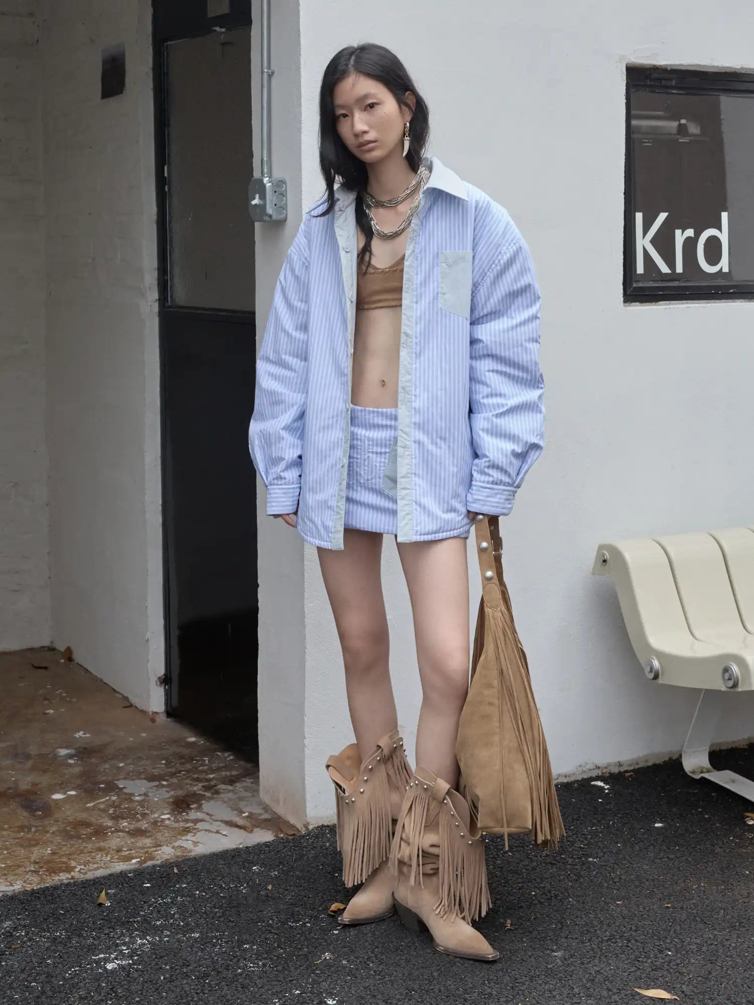 1Jinn Studio Double-Sided Shirt Cotton Jacket | Canton Collective