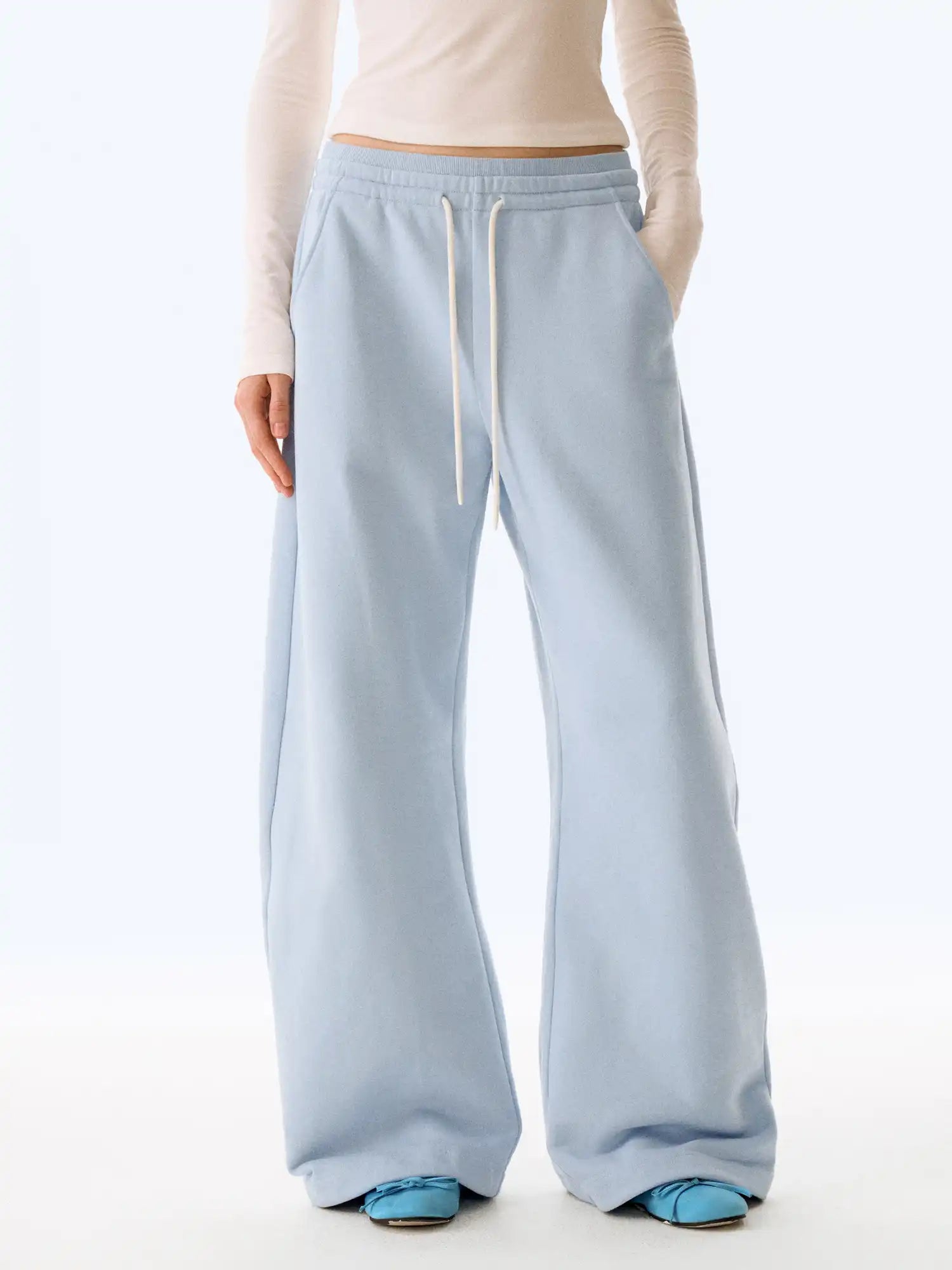 FIRST FLOOR Double-Waisted Fleece Sweatpants | Canton Collective