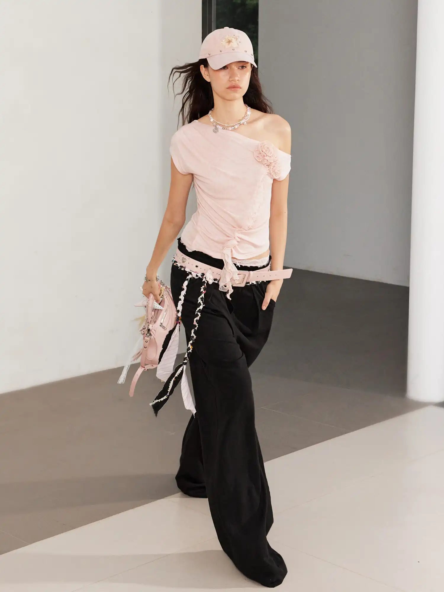 2th Desire Draped Ruffle Tee | Canton Collective
