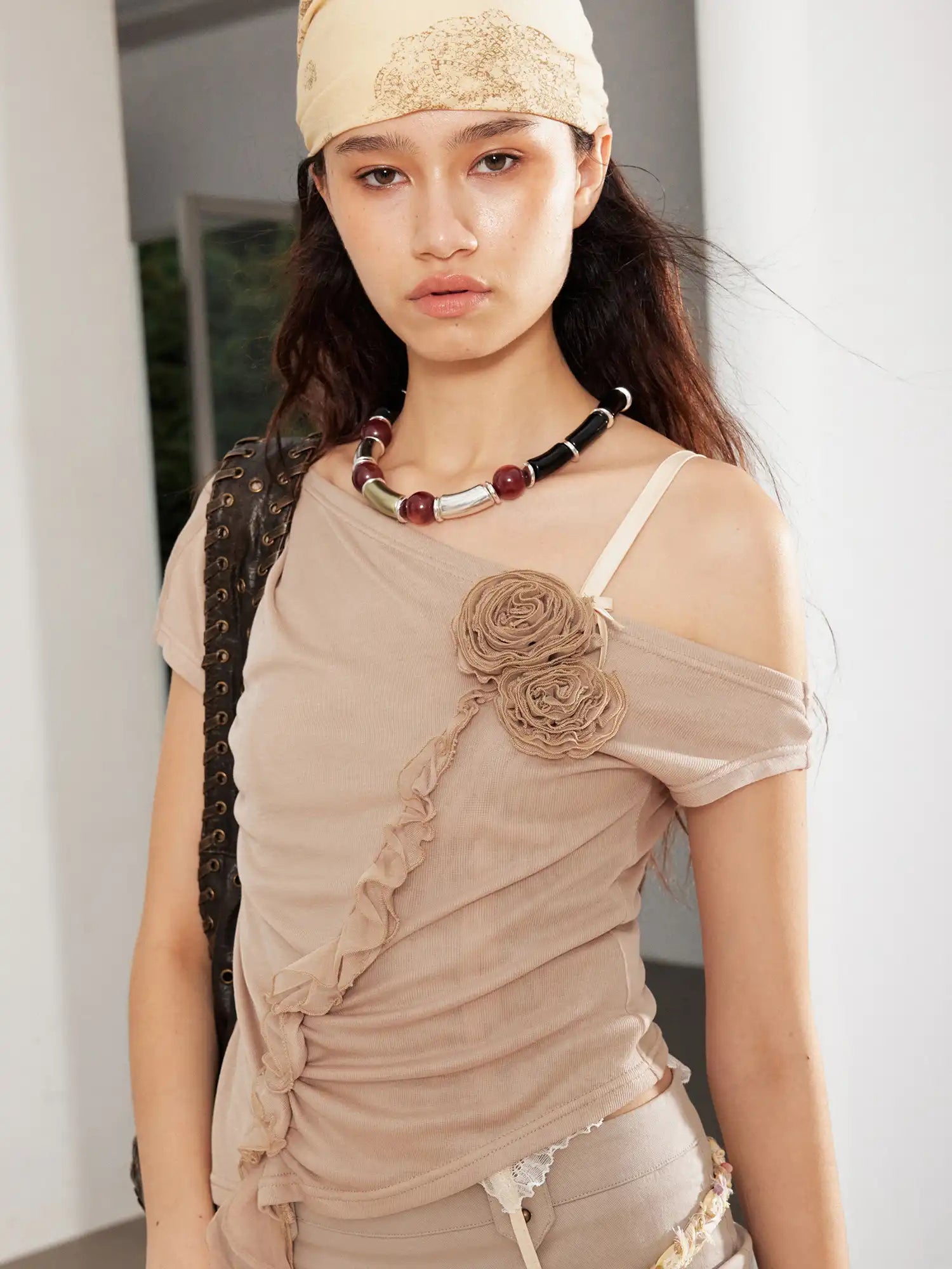 2th Desire Draped Ruffle Tee | Canton Collective