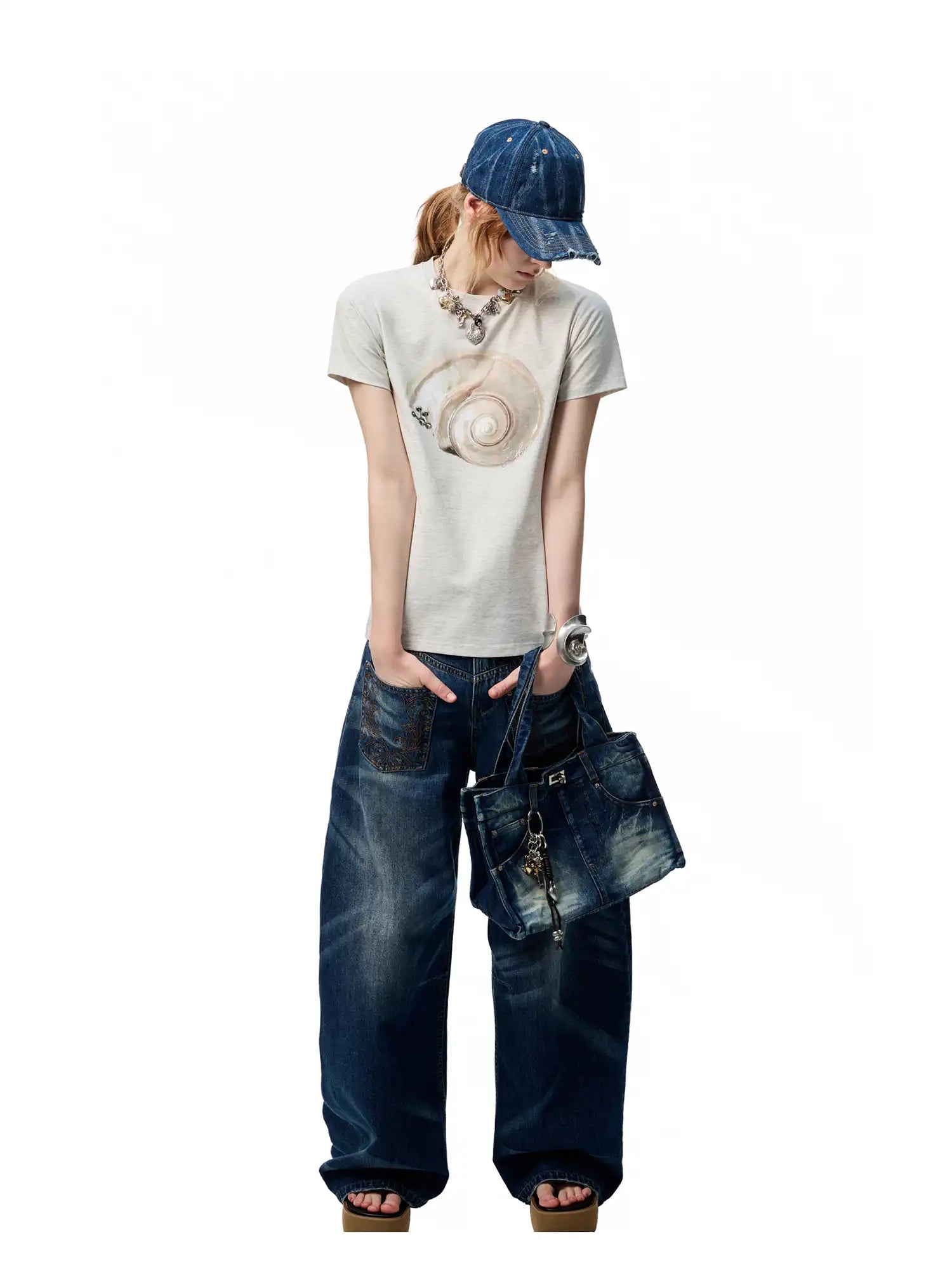 1Jinn Studio Embroidered Wide-Leg Pants | Canton Collective