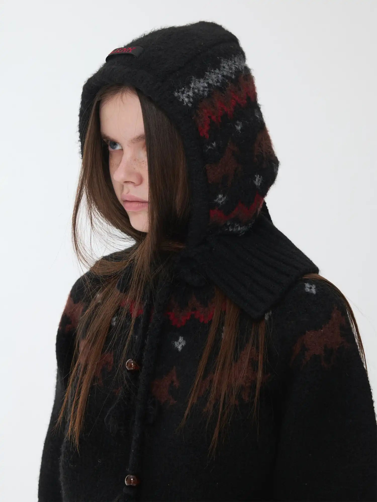 1Jinn Studio Fair Isle Pony  Balaclava | Canton Collective