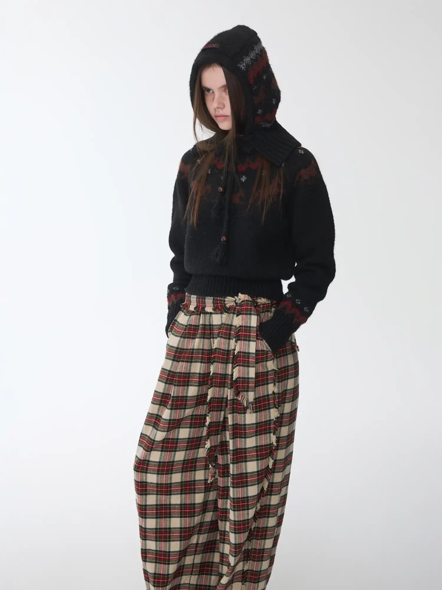 1Jinn Studio Fair Isle Pony Pullover Sweater | Canton Collective