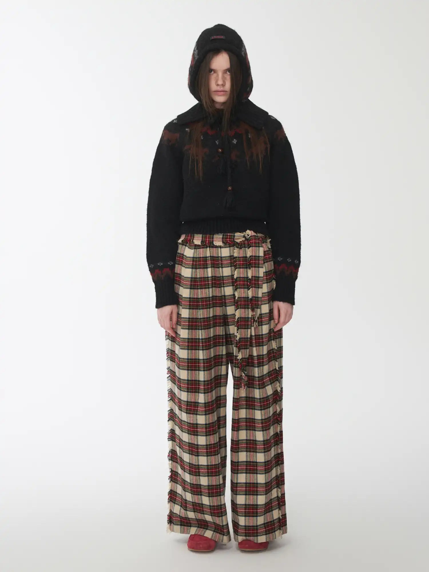 1Jinn Studio Fair Isle Pony Pullover Sweater | Canton Collective