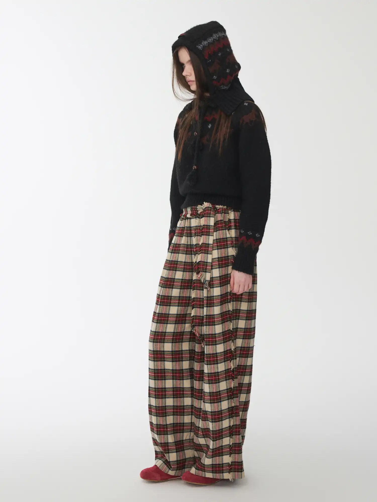 1Jinn Studio Fair Isle Pony Pullover Sweater | Canton Collective