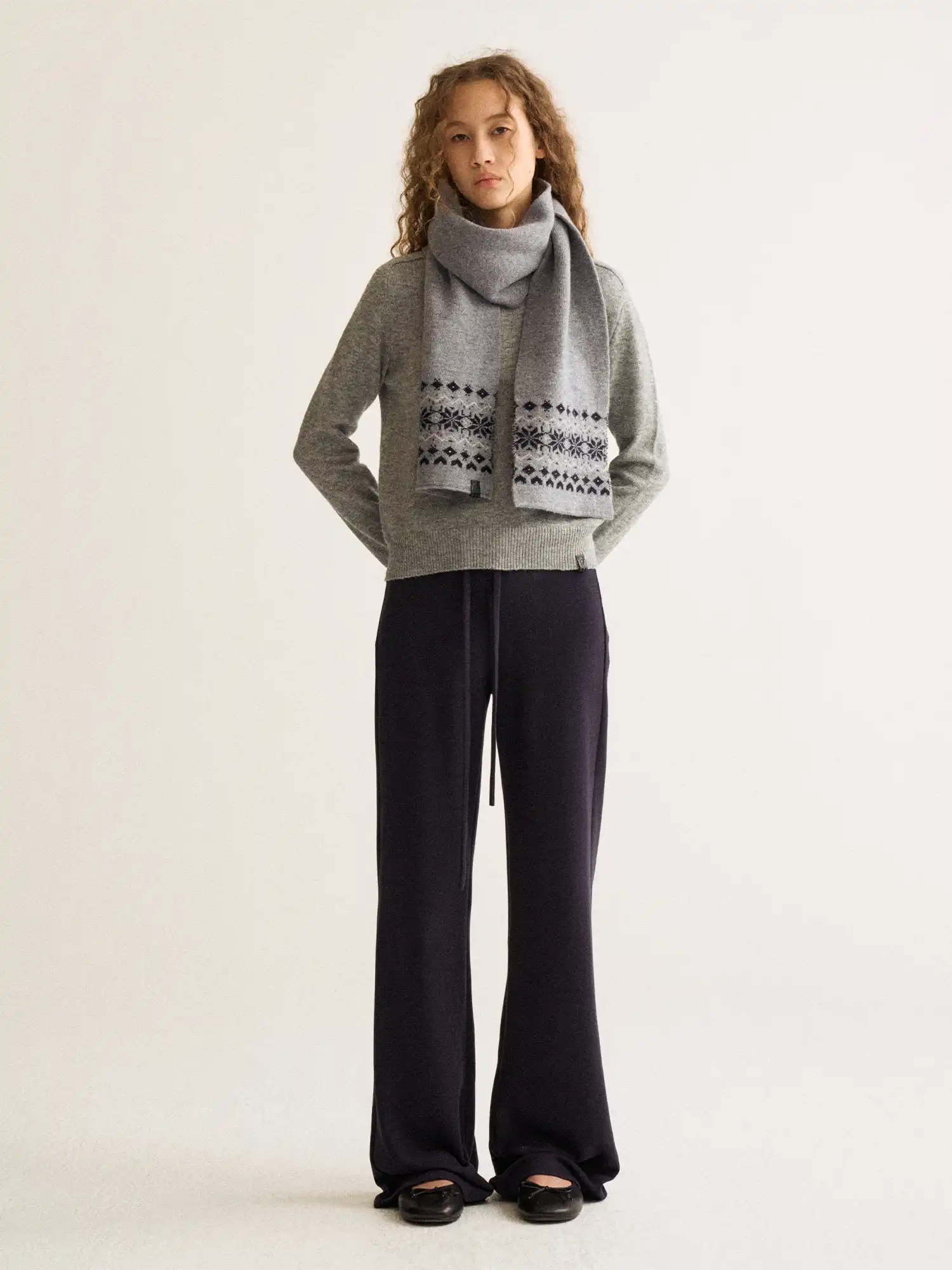 FirstFloor Fair Isle Snowflake Scarf | Canton Collective