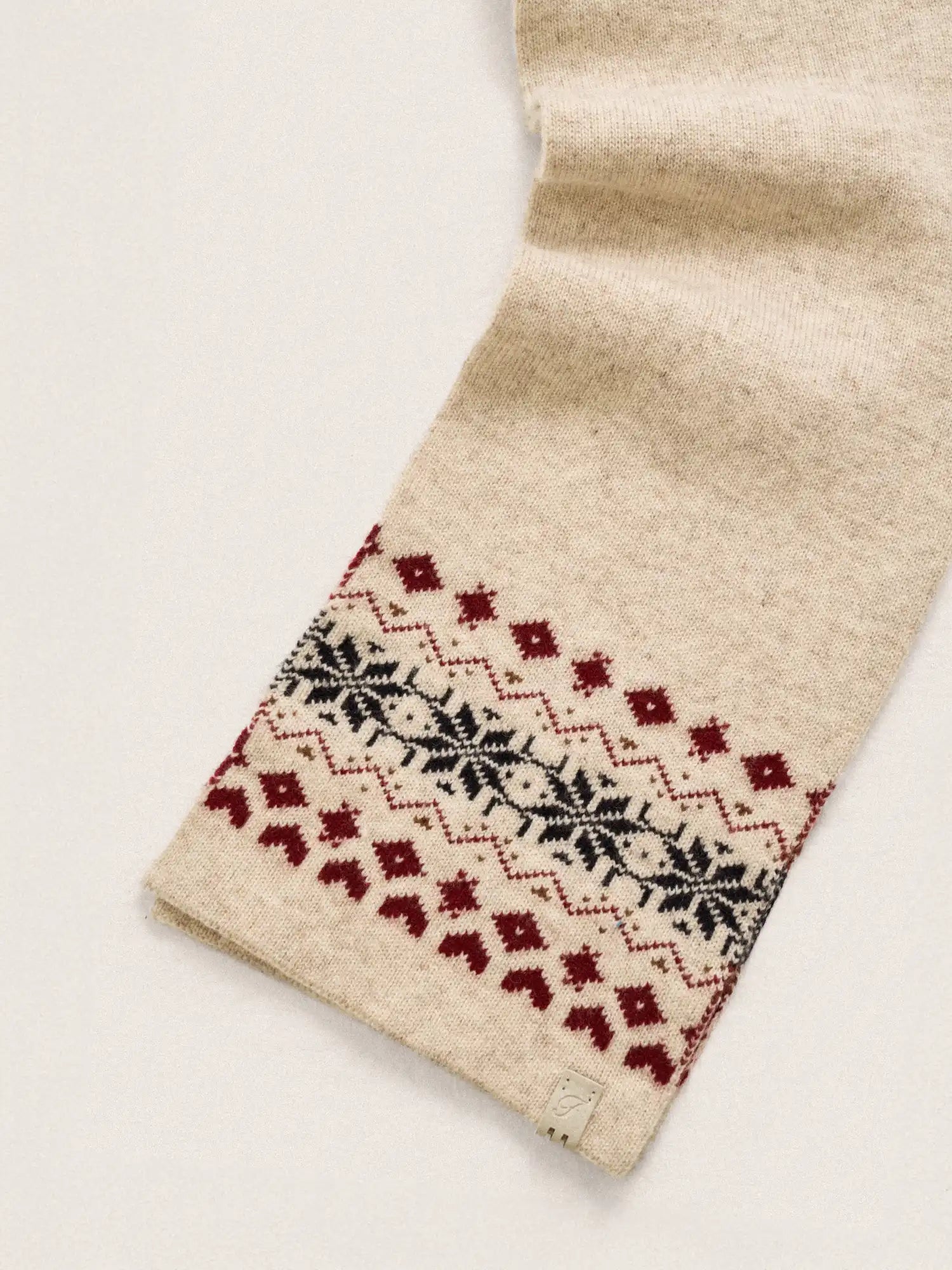 FirstFloor Fair Isle Snowflake Scarf | Canton Collective
