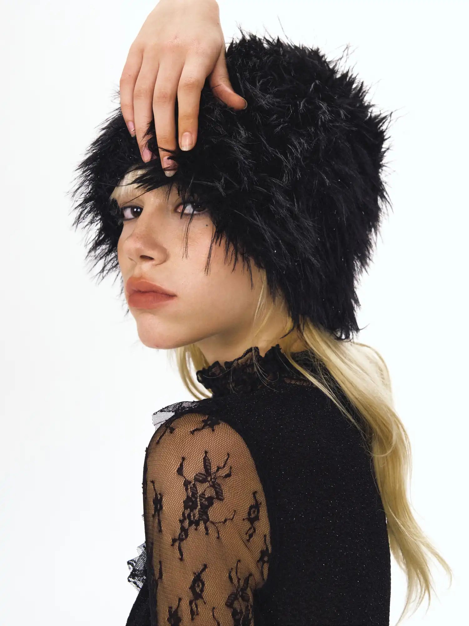 Deleteex Faux Fur Beanie Cap | Canton Collective