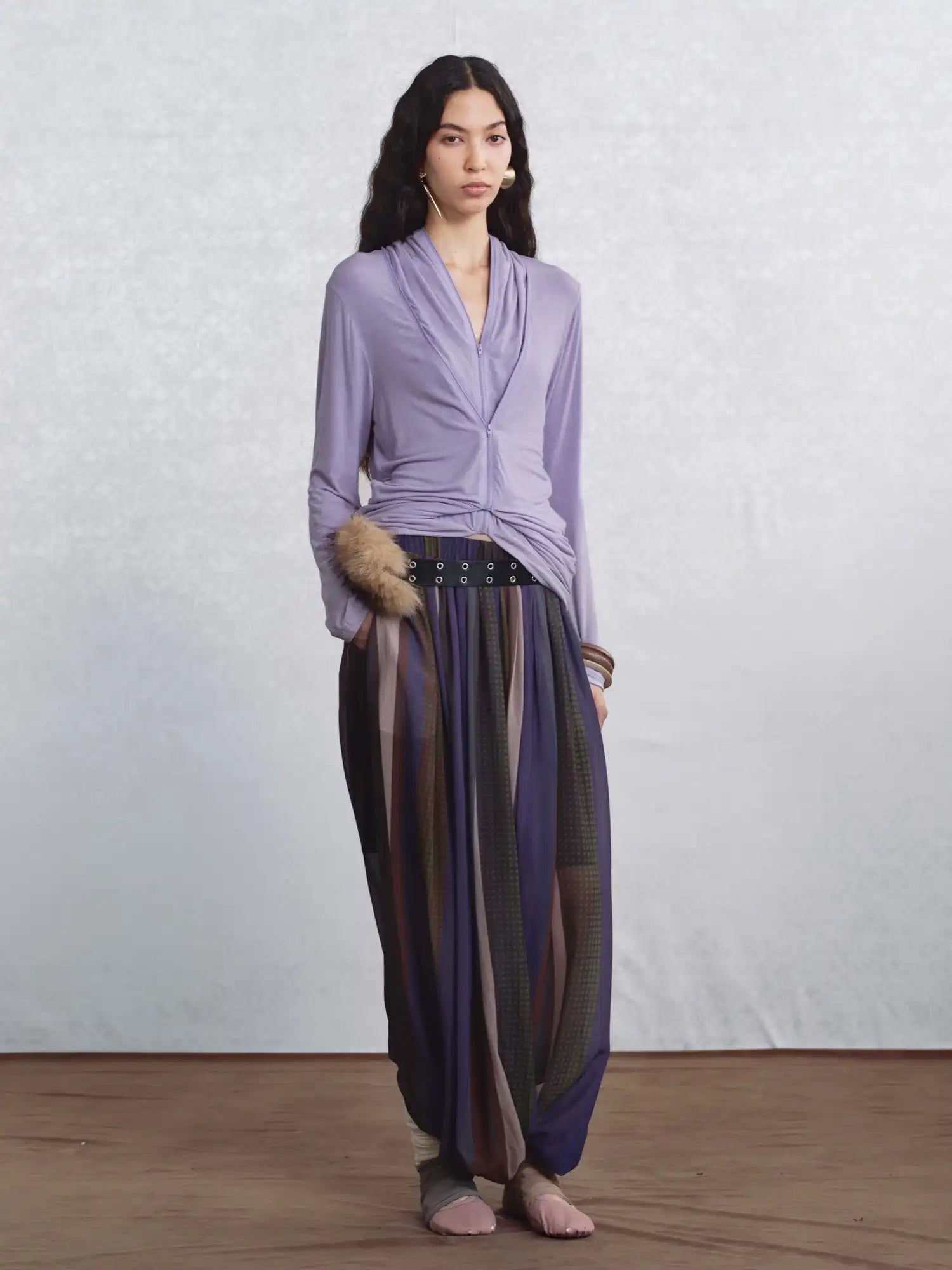 I'M STILL IN Faux Layered Zip Cardigan | Canton Collective