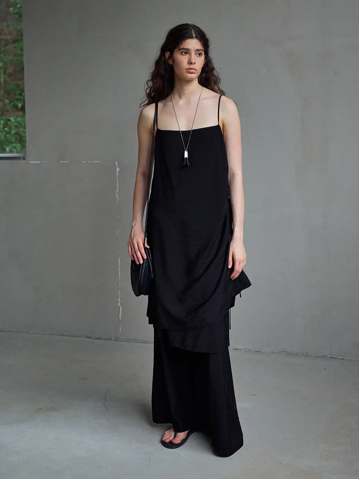CantonCollective Design Faux Two-Piece Wide Leg Skirt Pants | Canton Collective