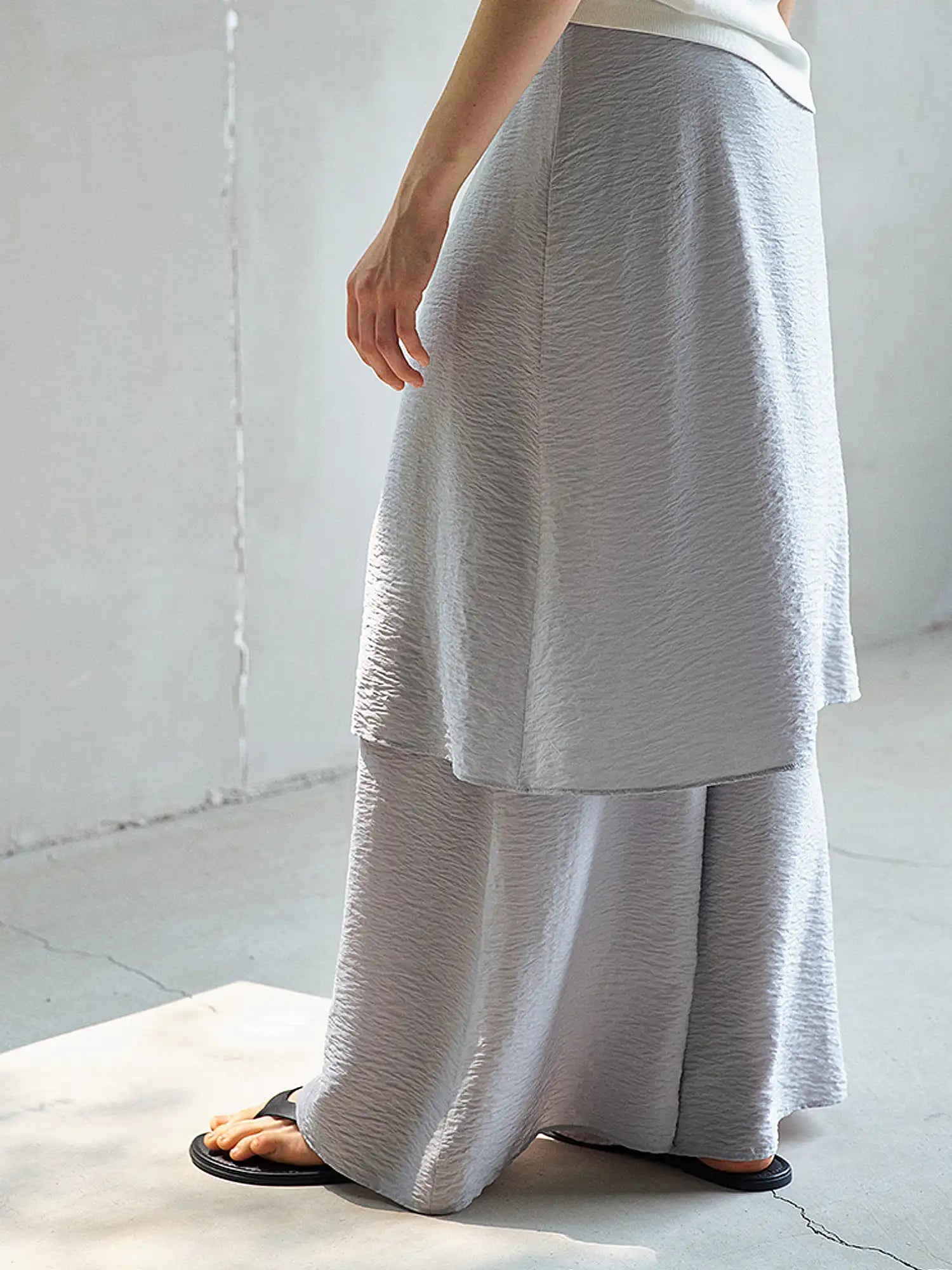 CantonCollective Design Faux Two-Piece Wide Leg Skirt Pants | Canton Collective