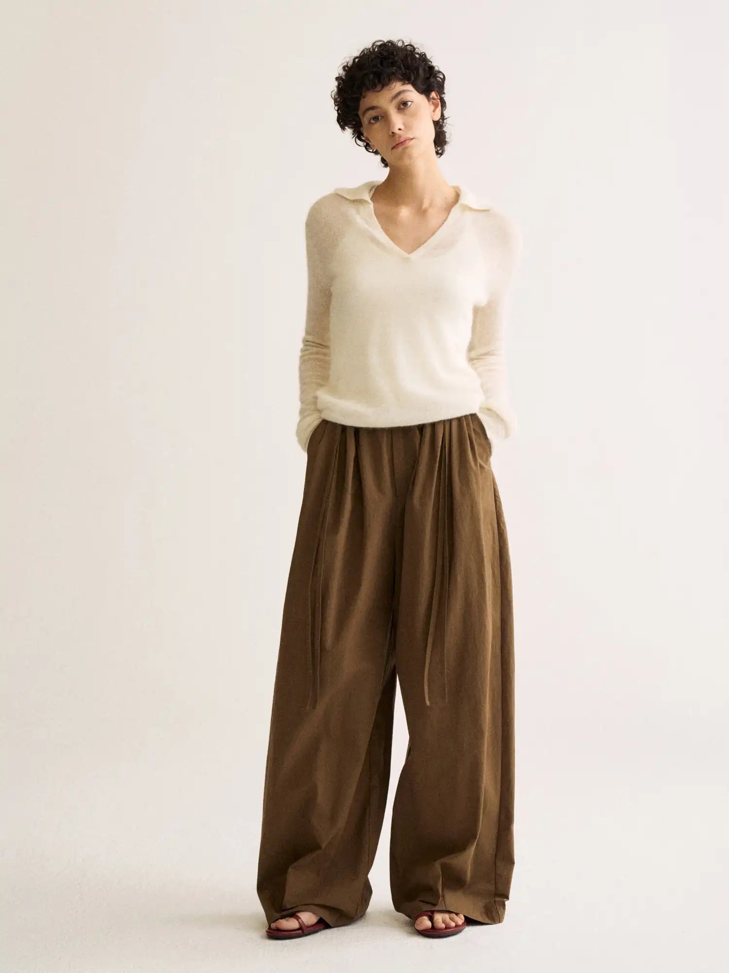 FirstFloor Floor Length Balloon Pants | Canton Collective