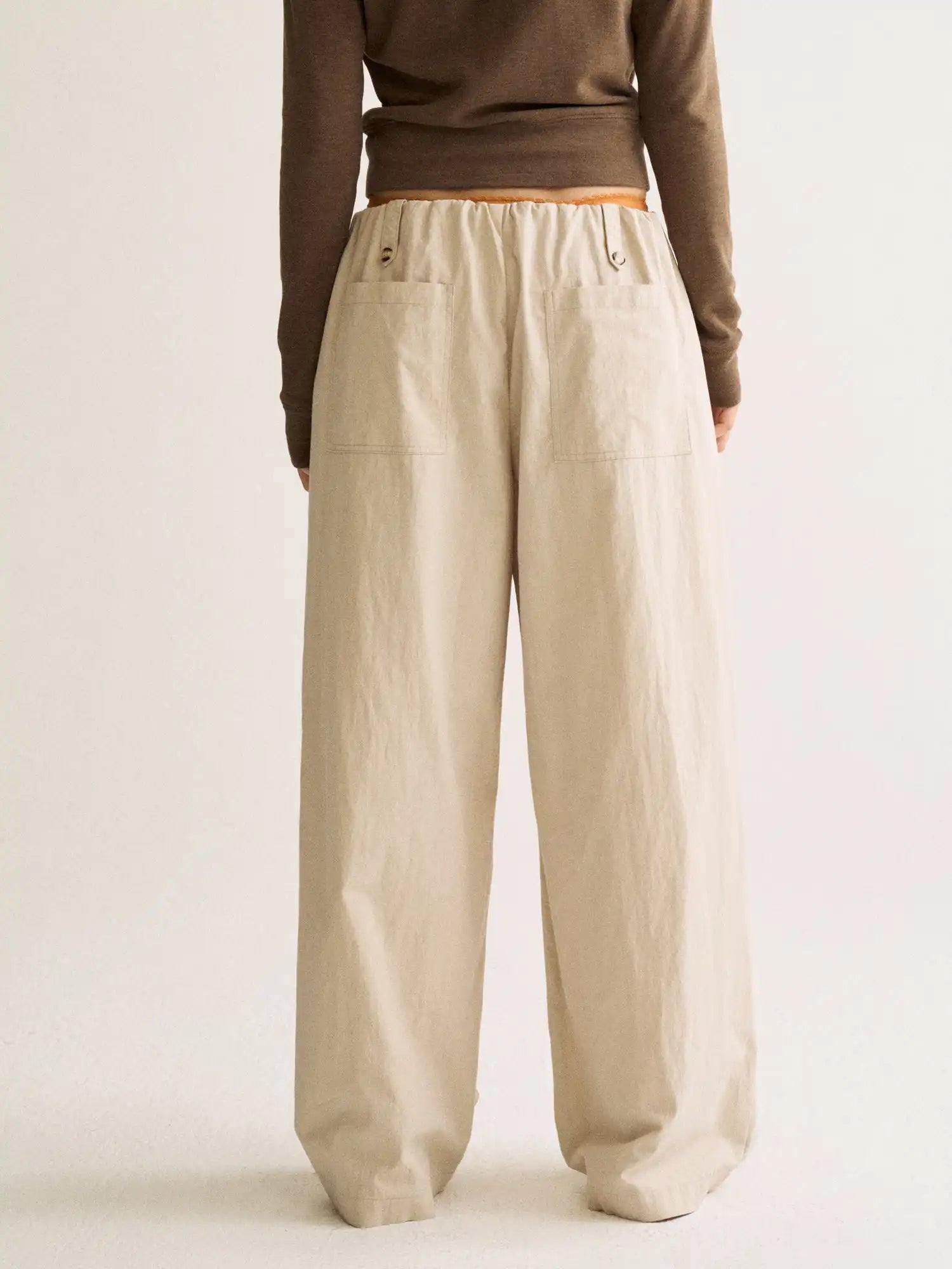 FirstFloor Floor Length Balloon Pants | Canton Collective
